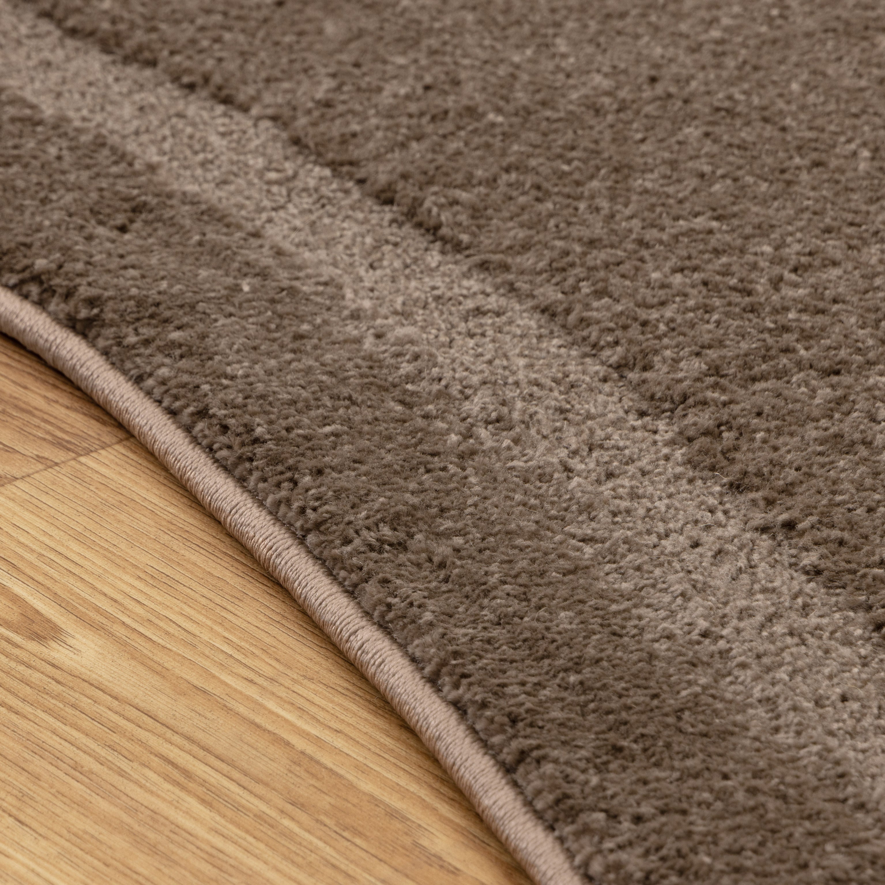 Nessa Brown Jellybean Rug (N800) - Brown area rug rug from Vogue Rugs Australia