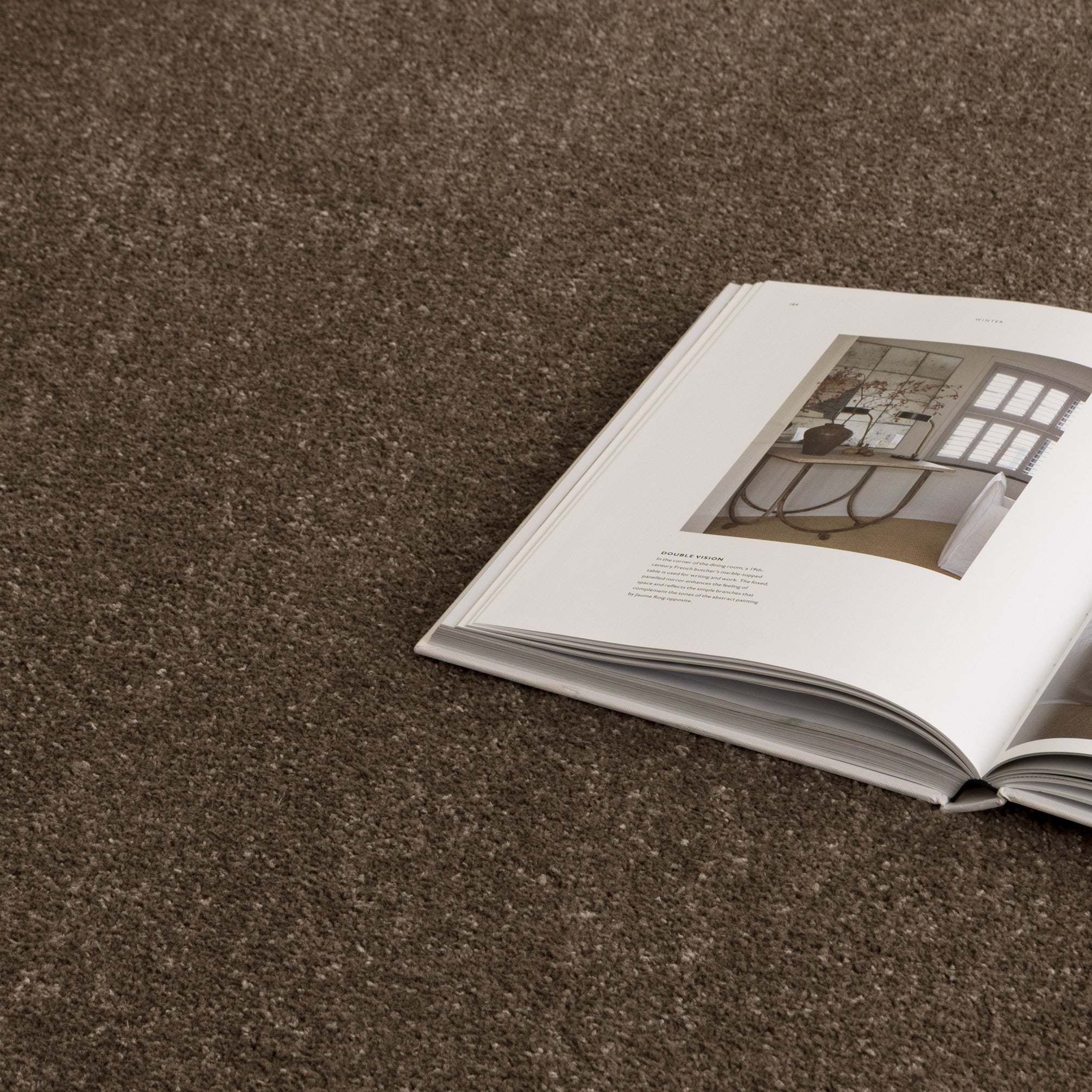 Nessa Brown Jellybean Rug (N800) - Brown area rug rug from Vogue Rugs Australia
