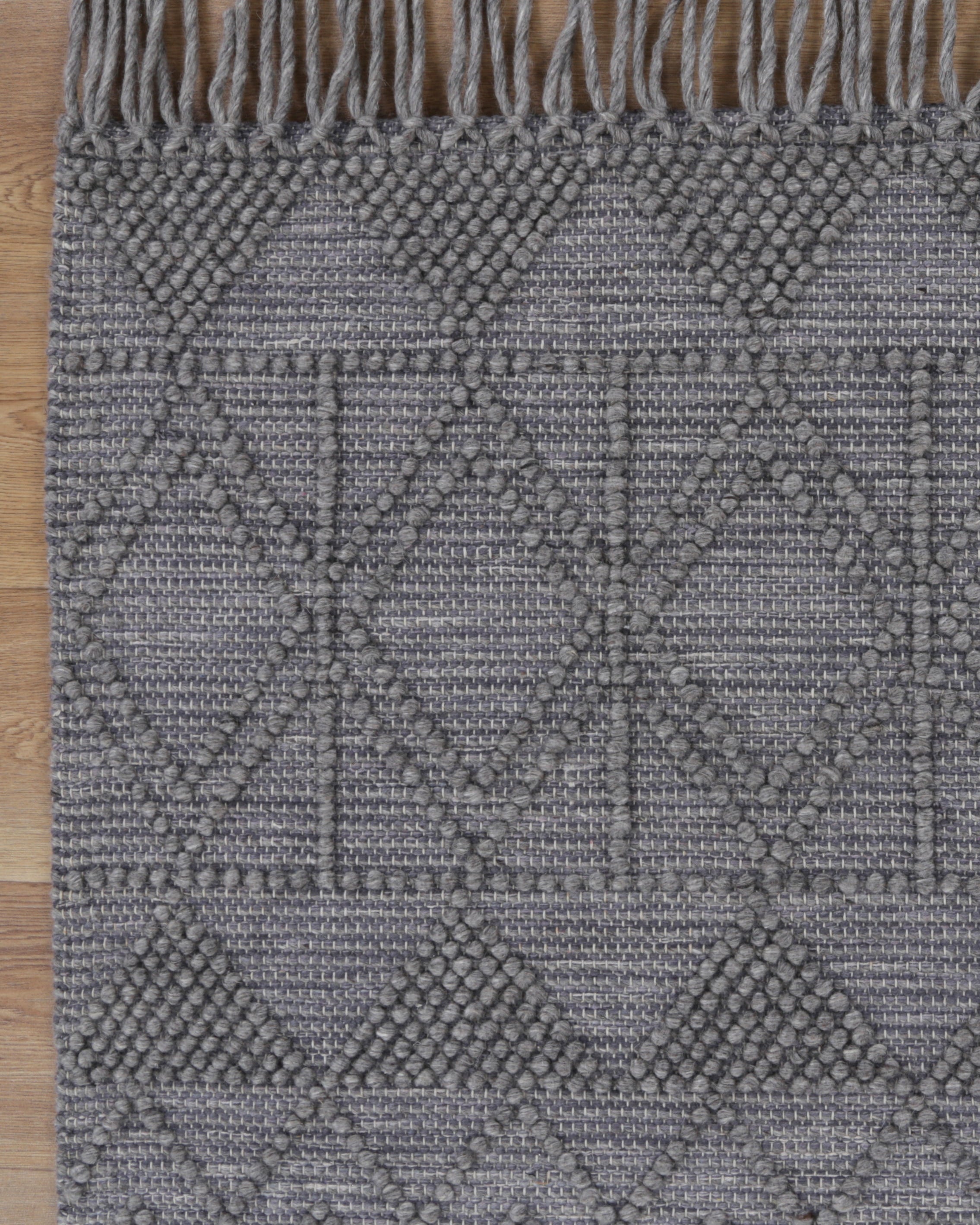 Diego Inca Grey Multi Wool Rug - DIEG01 - Grey area rug rug from Vogue Rugs Australia