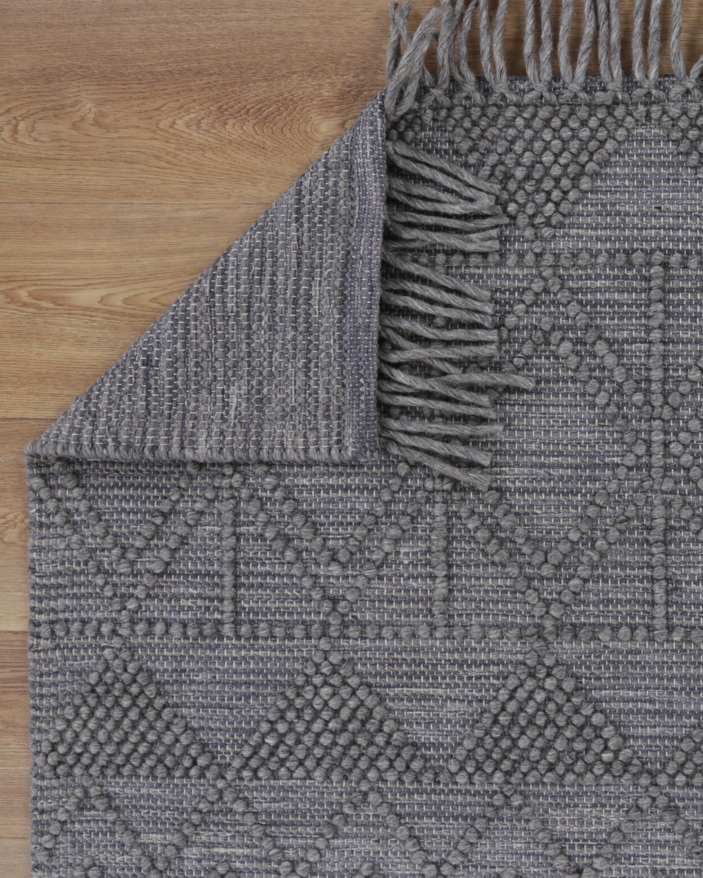 Diego Inca Grey Multi Wool Rug - DIEG01 - Grey area rug rug from Vogue Rugs Australia