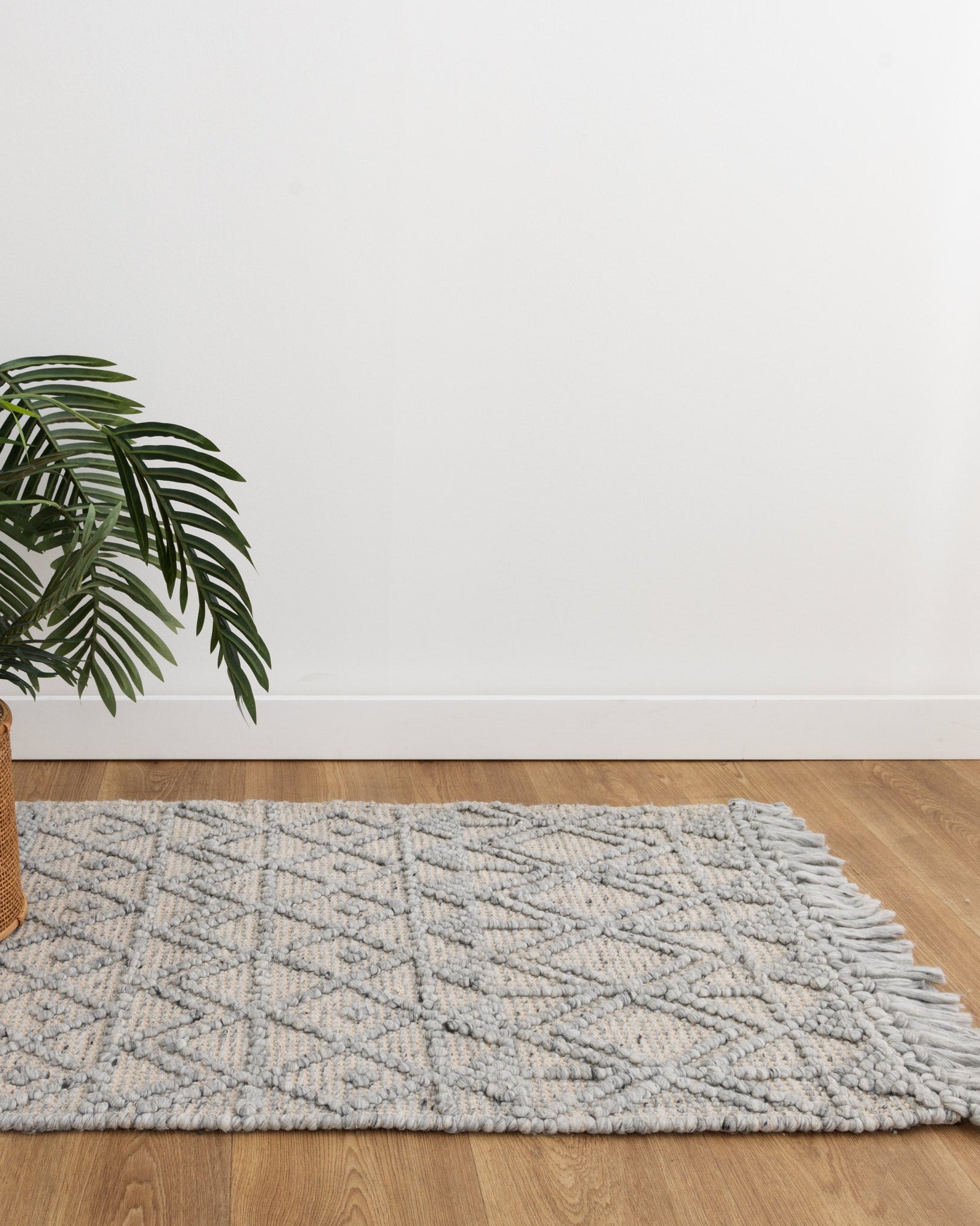 Diego Inca Grey Wool Rug - DIEG01 - Grey area rug rug from Vogue Rugs Australia
