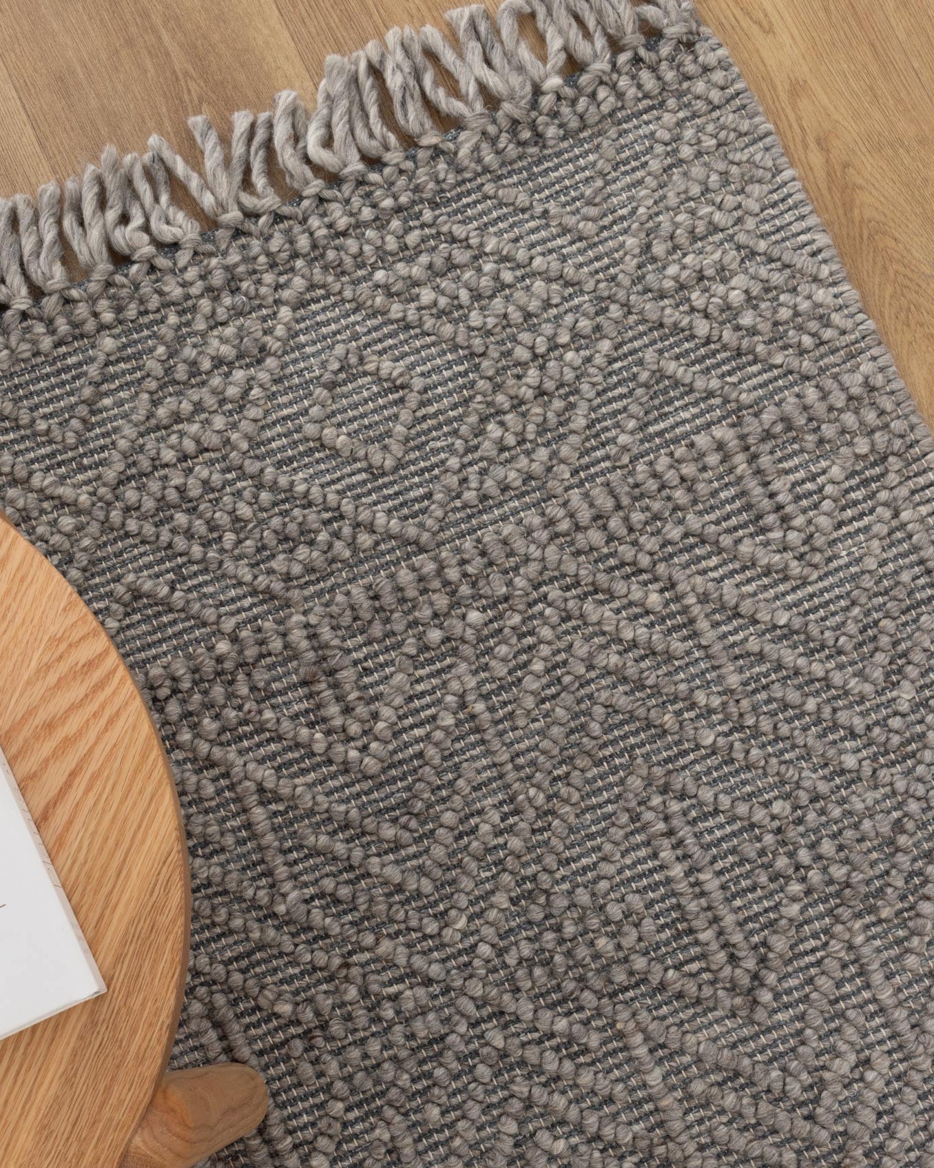 Diego Tribal Grey Multi Wool Rug - DIEG02 - Grey tribal rug from Vogue Rugs Australia