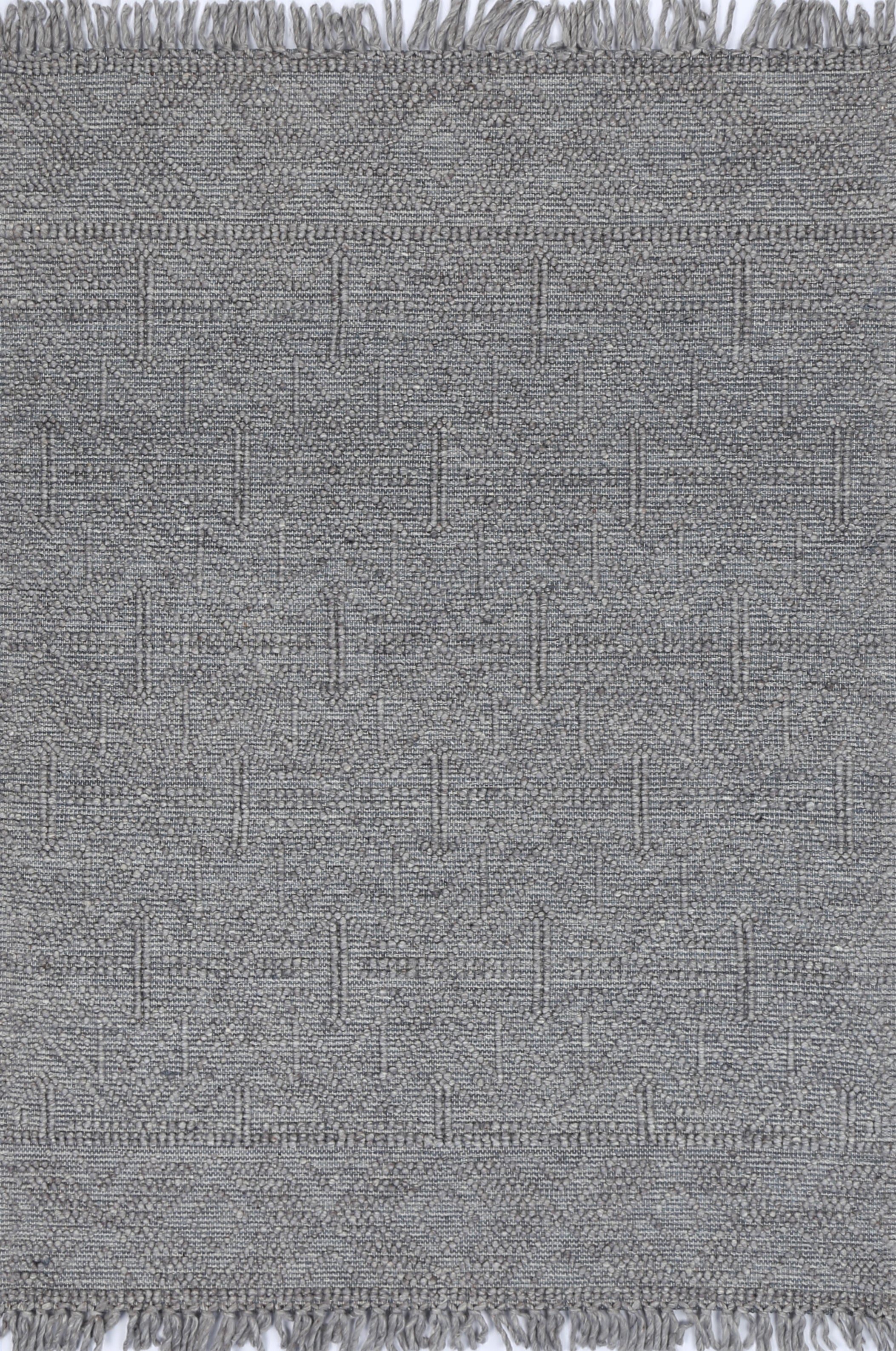 Diego Tribal Grey Multi Wool Rug - DIEG02.