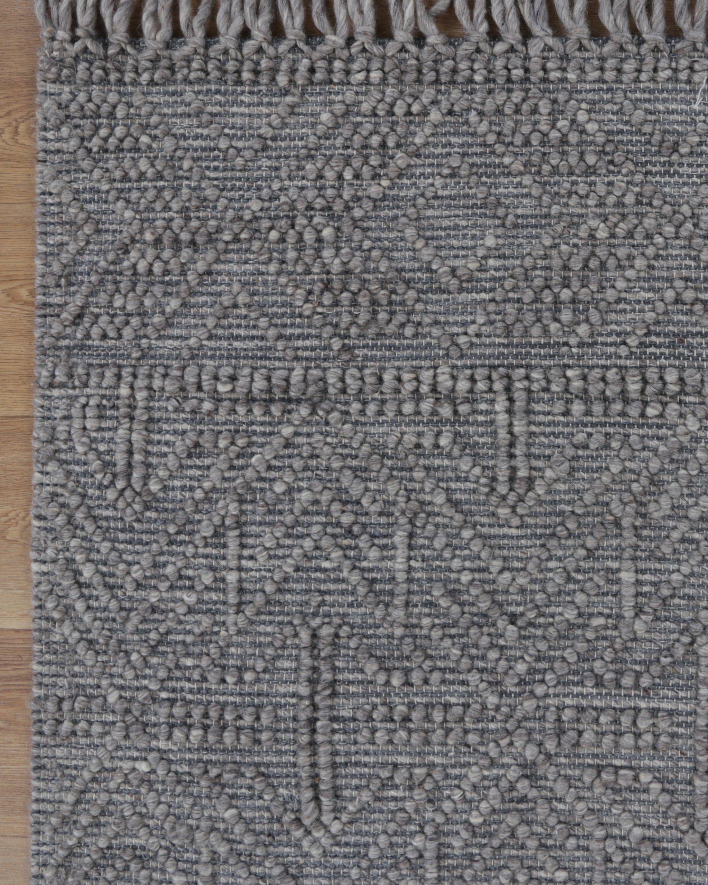 Diego Tribal Grey Multi Wool Rug - DIEG02 - Grey tribal rug from Vogue Rugs Australia