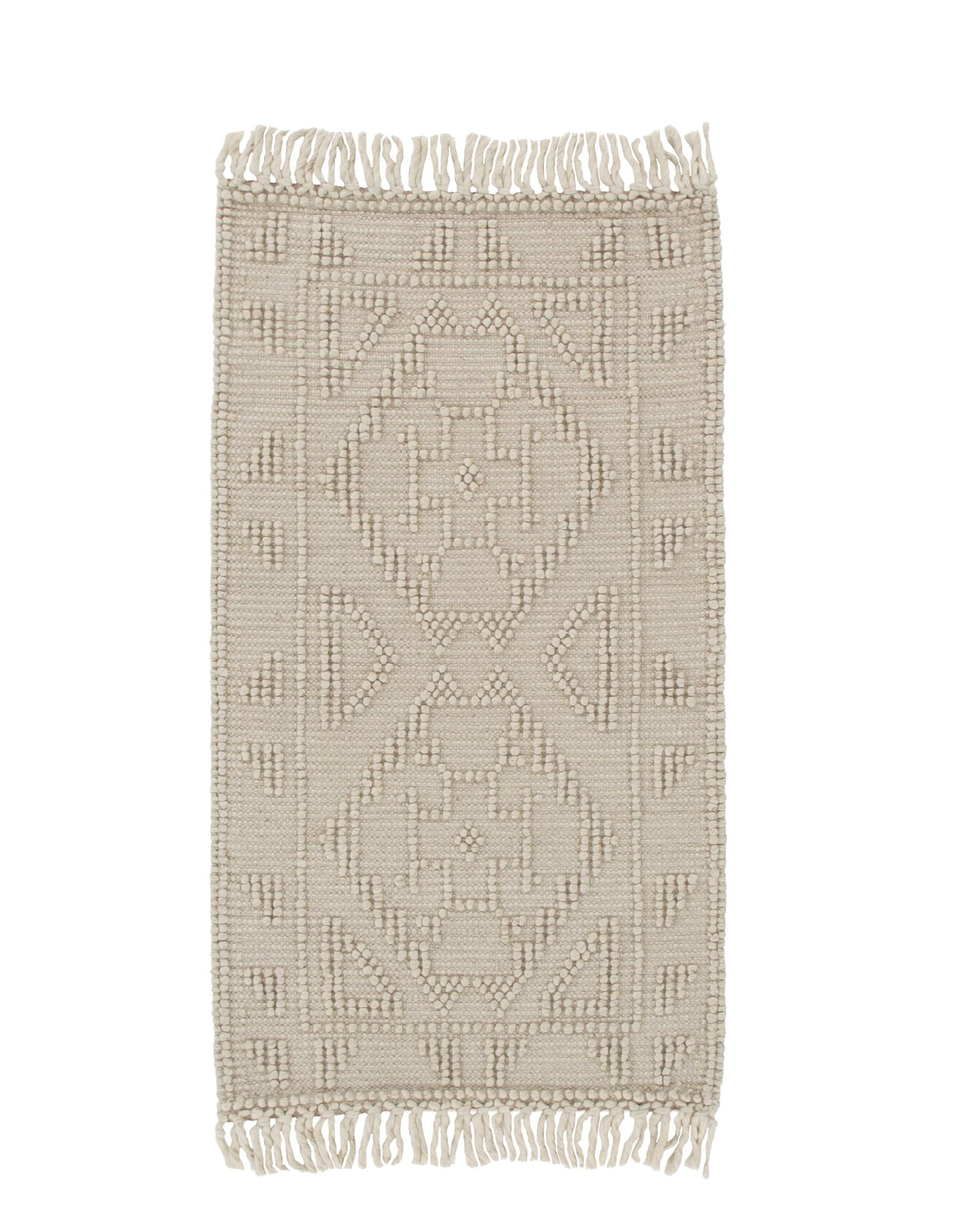 Diego Ornamental Beige Wool Rug - DIEG03 - Beige area rug rug from Vogue Rugs Australia