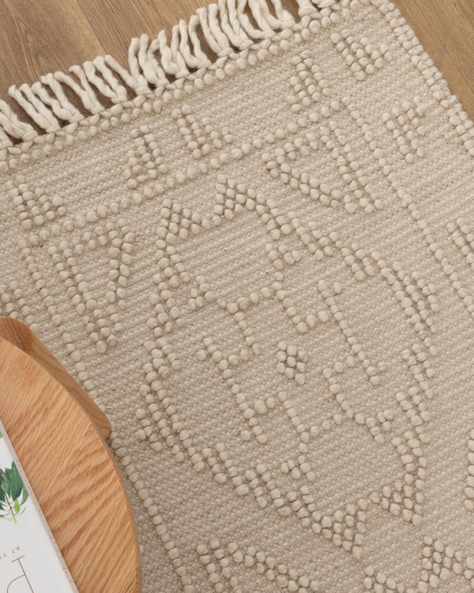 Diego Ornamental Beige Wool Rug - DIEG03 - Beige area rug rug from Vogue Rugs Australia