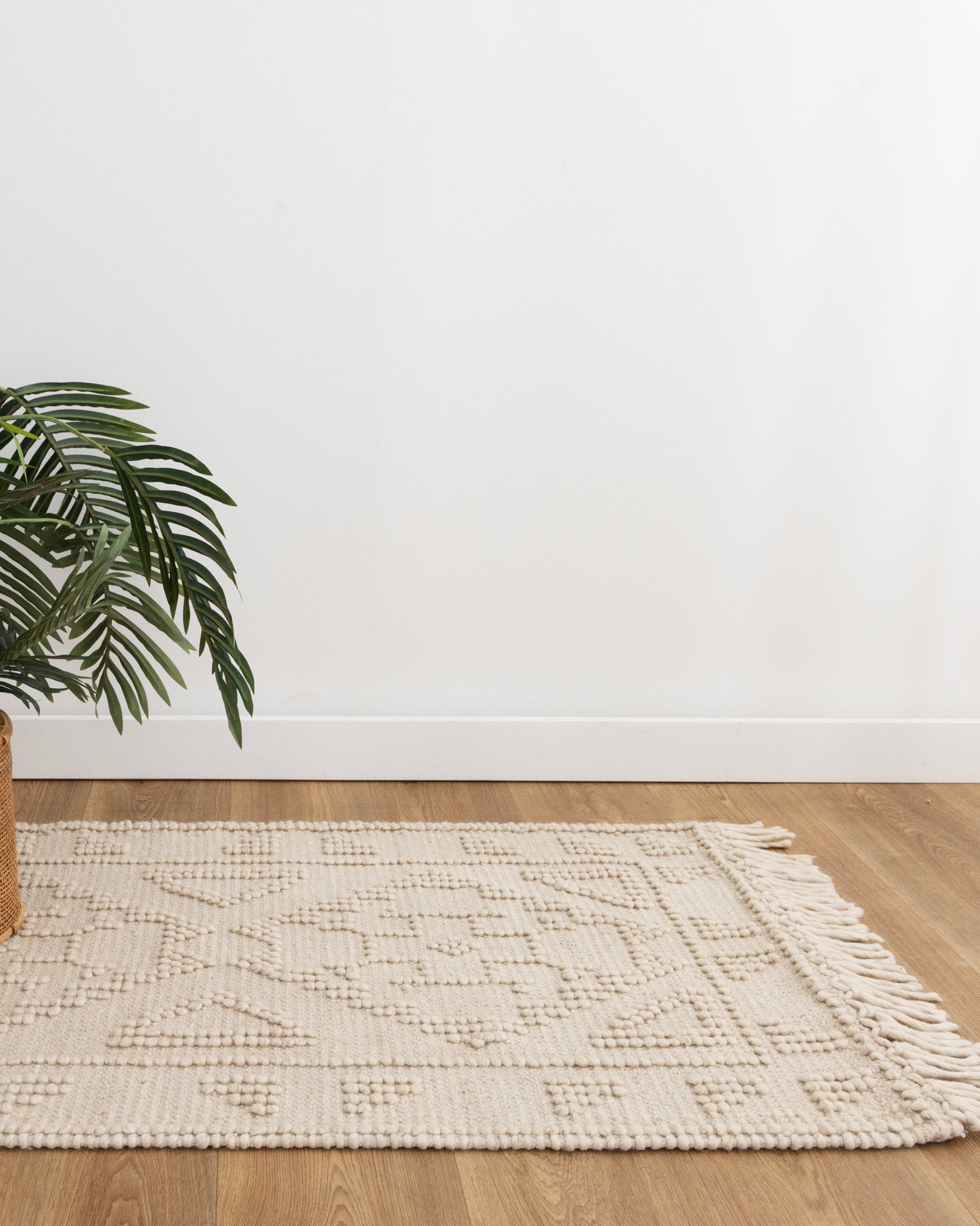 Diego Ornamental Beige Wool Rug - DIEG03 - Beige area rug rug from Vogue Rugs Australia