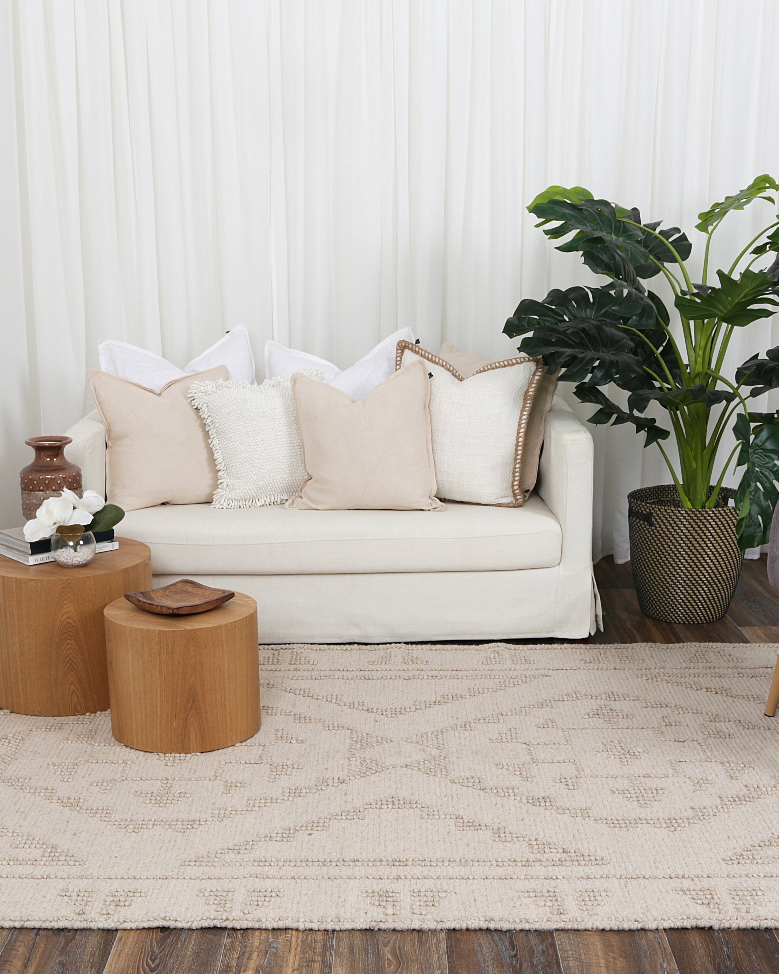 Diego Ornamental Brown Wool Rug - DIEG03 - Brown area rug rug from Vogue Rugs Australia