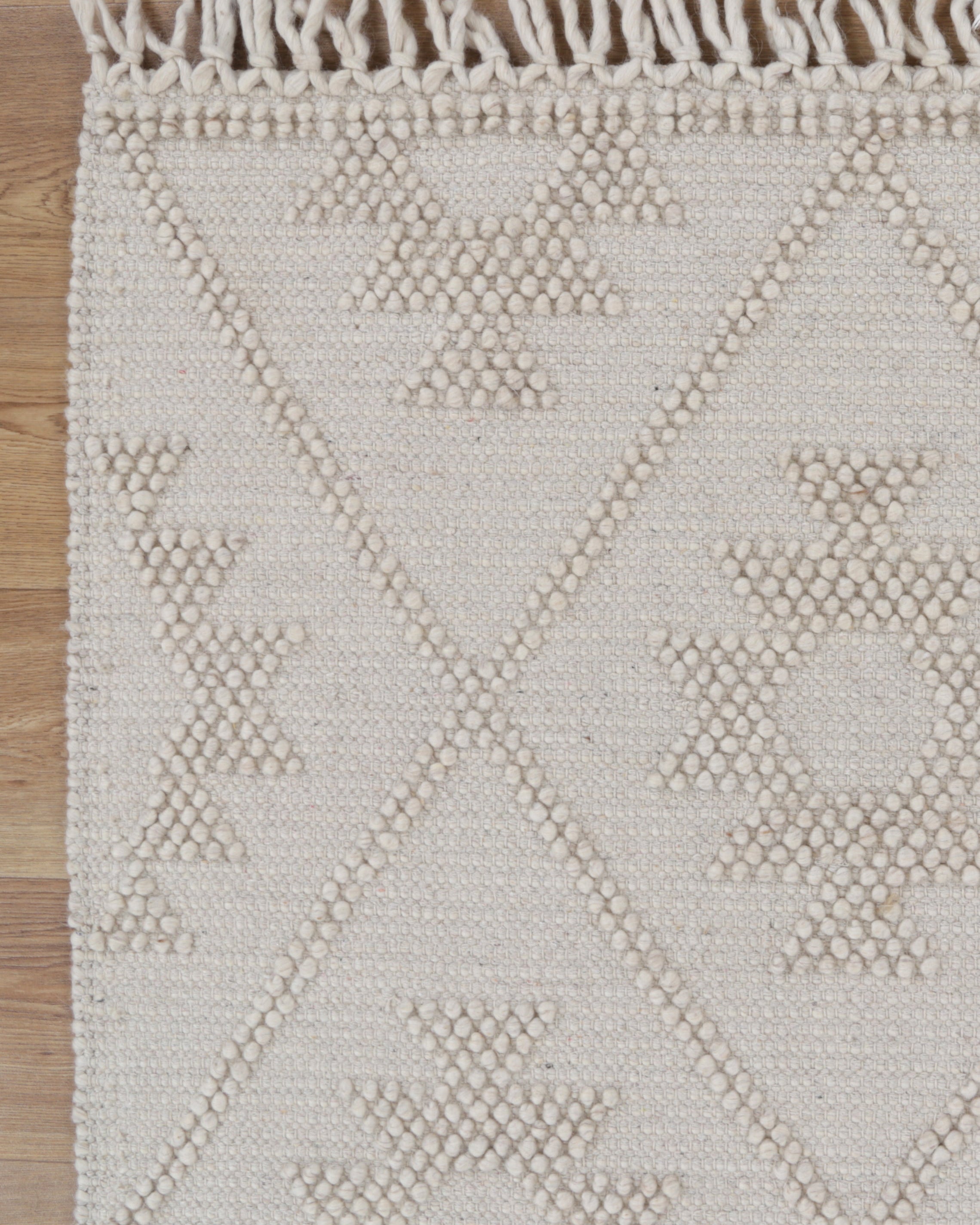 Diego Geometric Beige Wool Rug - DIEG04 - Beige area rug rug from Vogue Rugs Australia