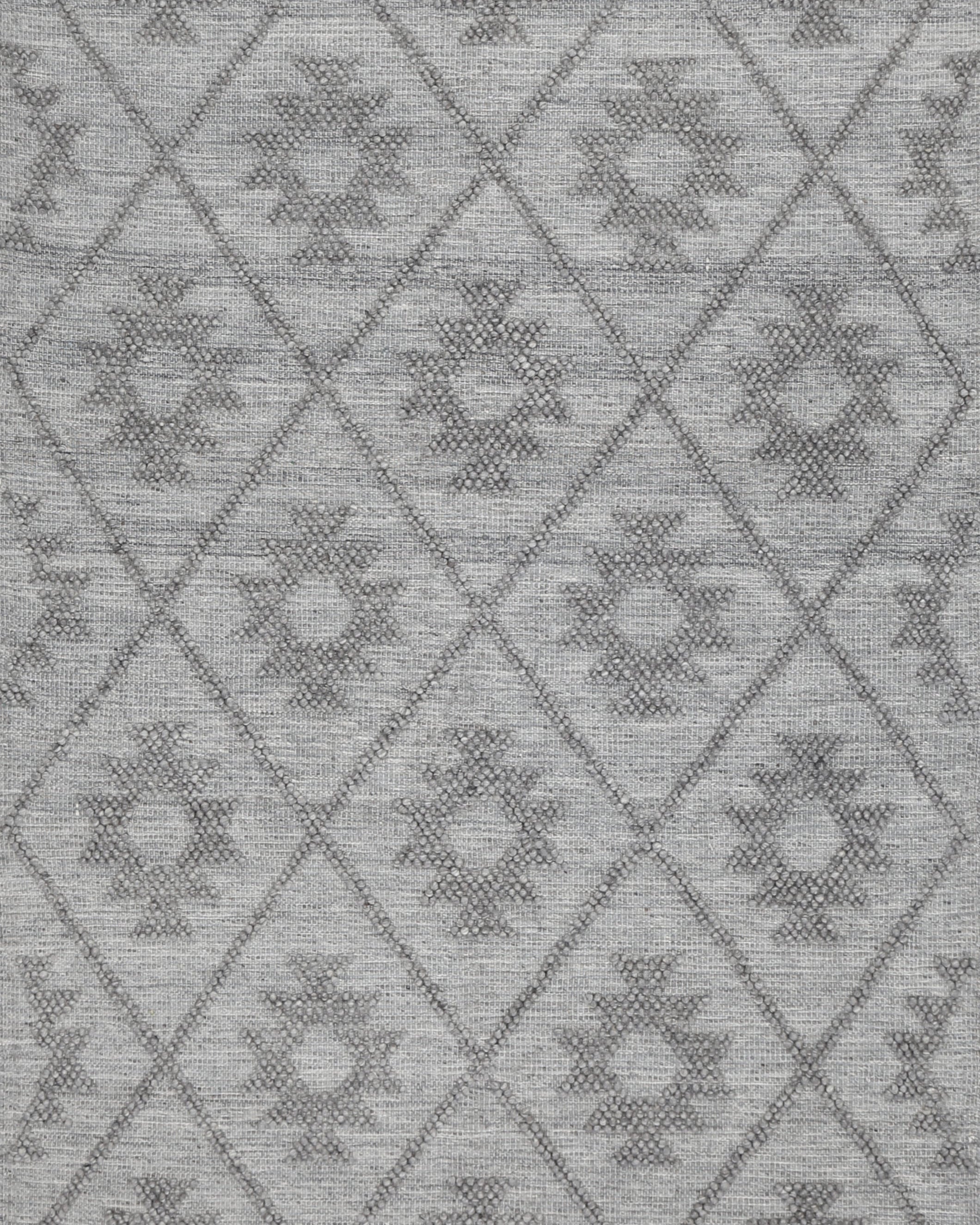 Diego Geometric Grey Multi Wool Rug - DIEG04 - Grey area rug rug from Vogue Rugs Australia