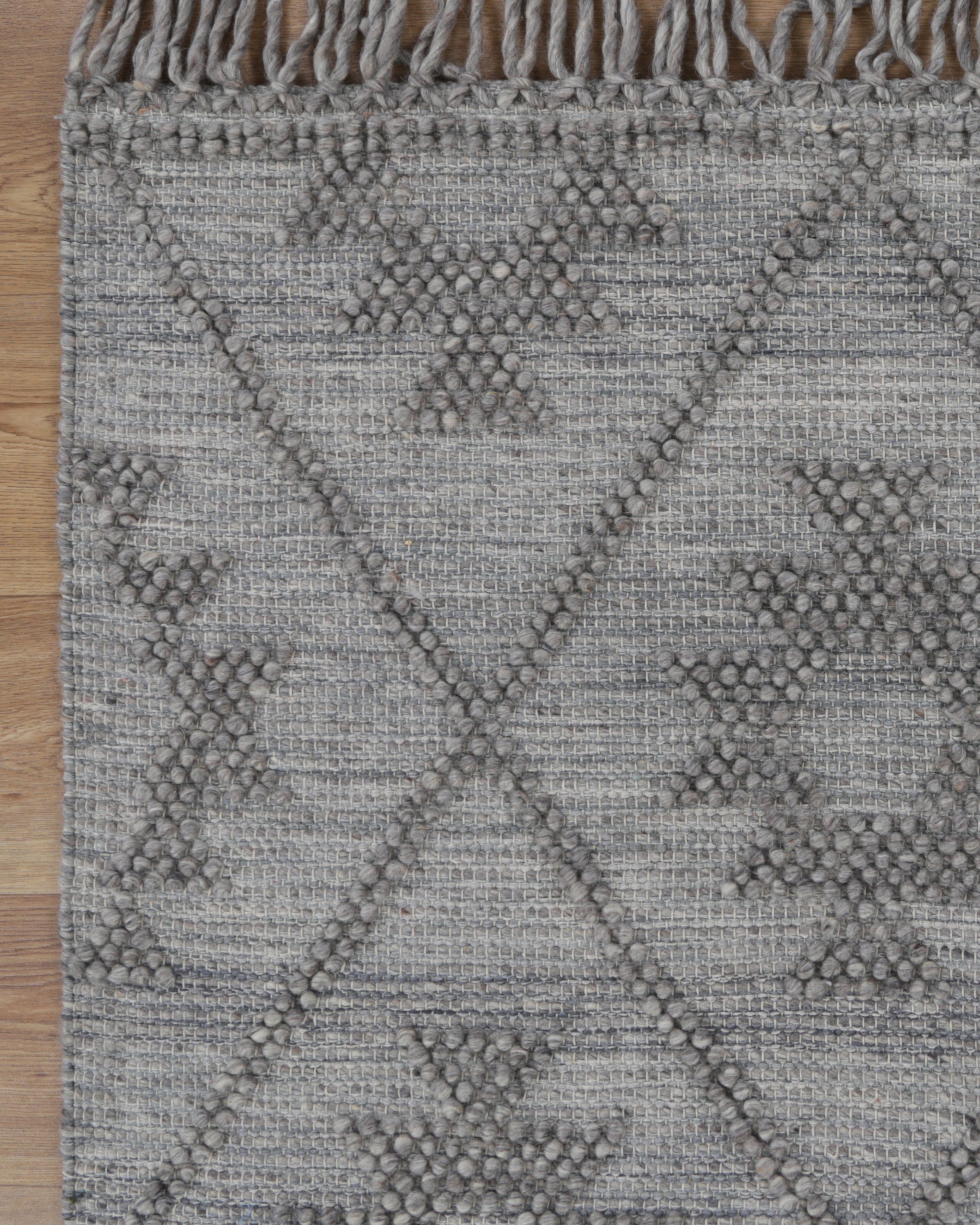 Diego Geometric Grey Multi Wool Rug - DIEG04 - Grey area rug rug from Vogue Rugs Australia