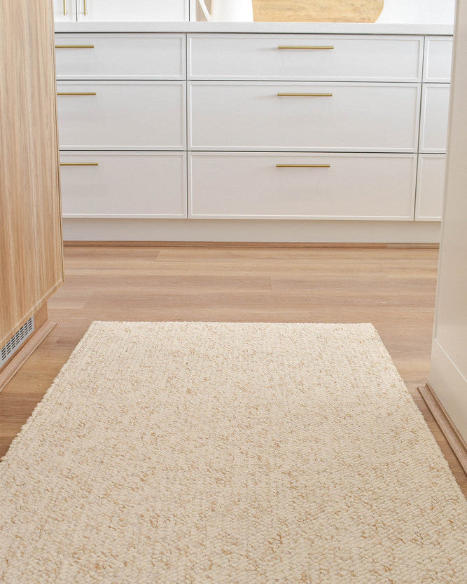 Drift Pebble Beige Runner - Beige modern rug from Vogue Rugs Australia