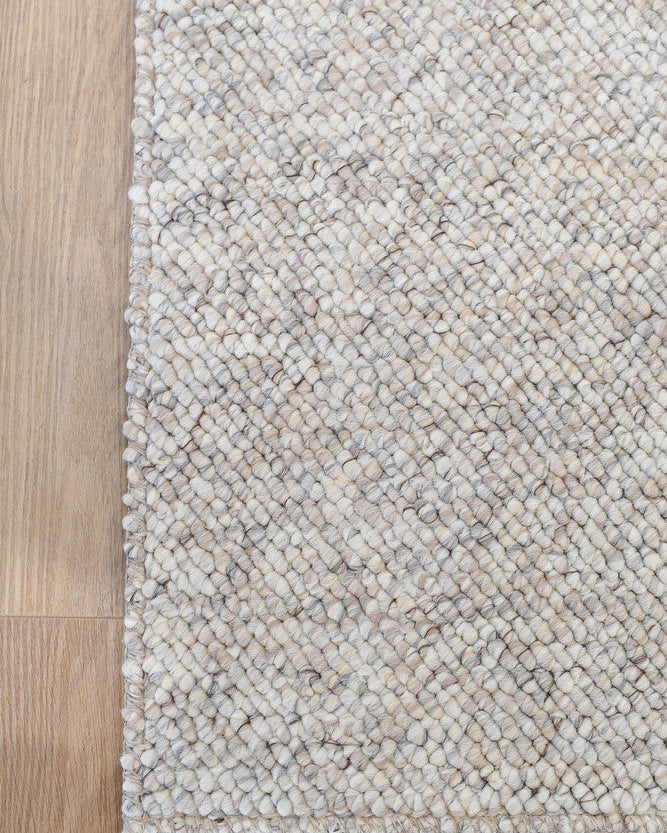 Drift Pebble Frost Runner - Grey modern rug from Vogue Rugs Australia