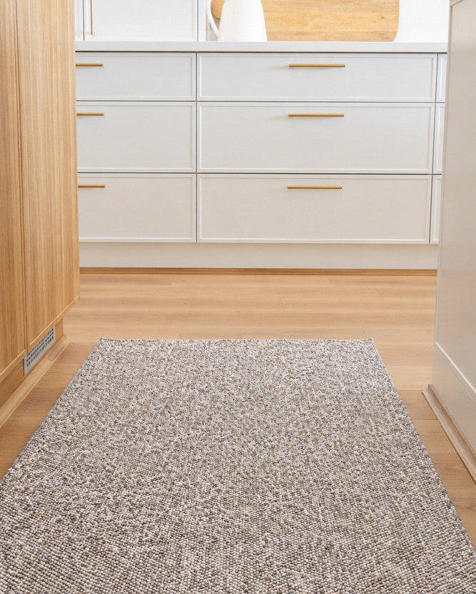 Drift Pebble Taupe - Beige modern rug from Vogue Rugs Australia