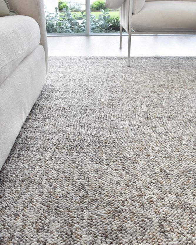 Drift Pebble Taupe - Beige modern rug from Vogue Rugs Australia