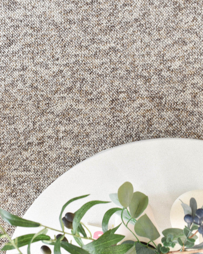 Drift Pebble Taupe - Beige modern rug from Vogue Rugs Australia