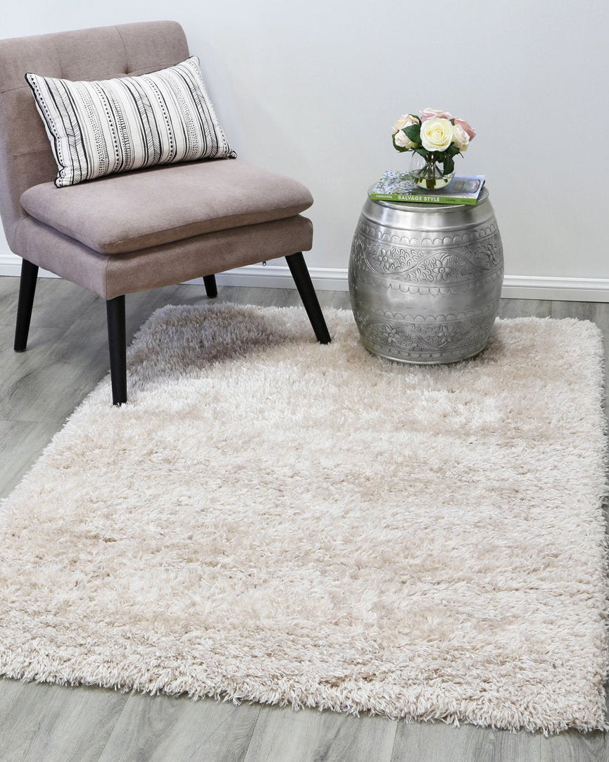 Flokati Super Soft Ultra Thick Shag Rug Cream