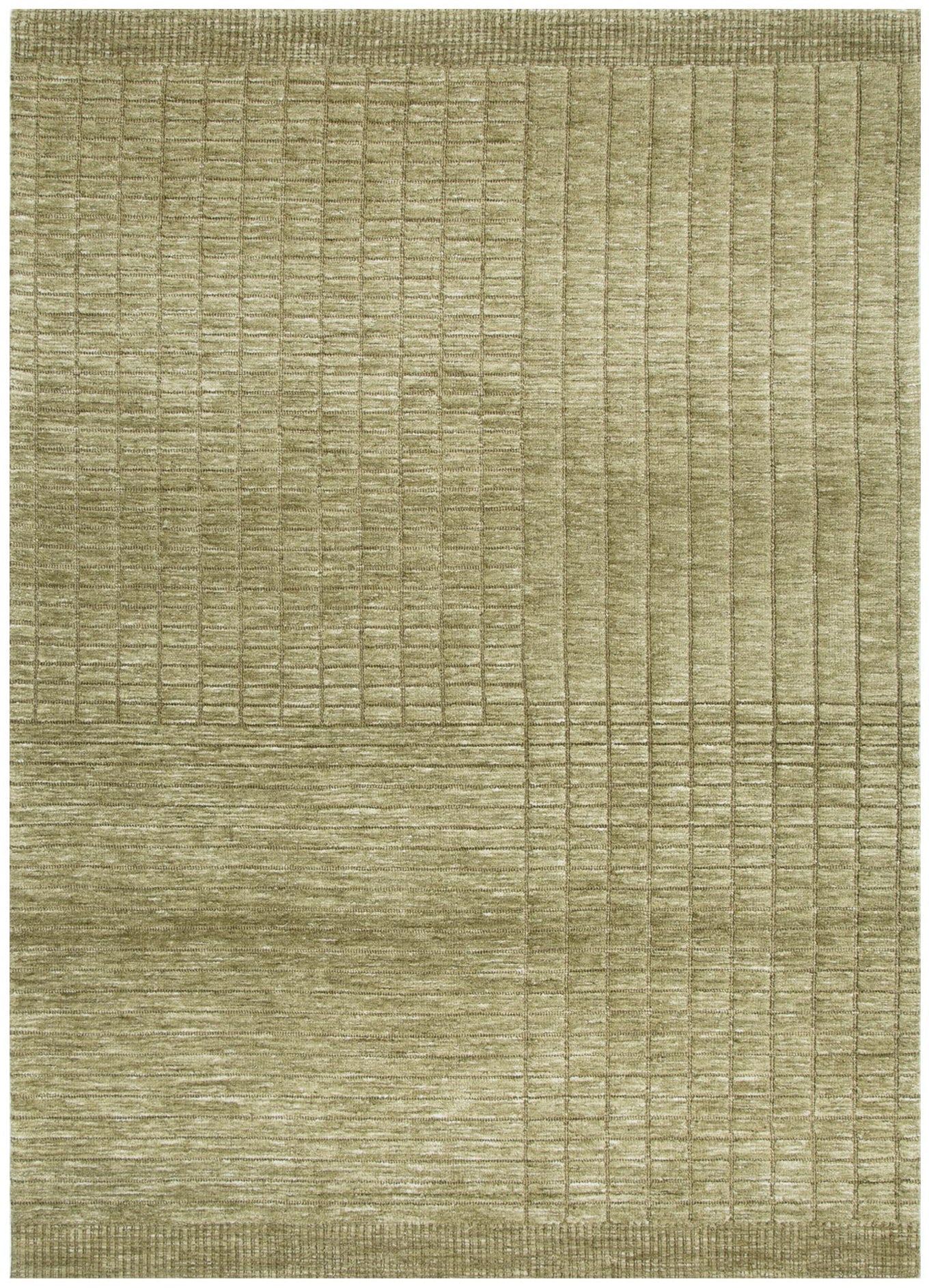 Canyon Green Carved Rug - CANYON02 - Green area rug rug from Vogue Rugs Australia