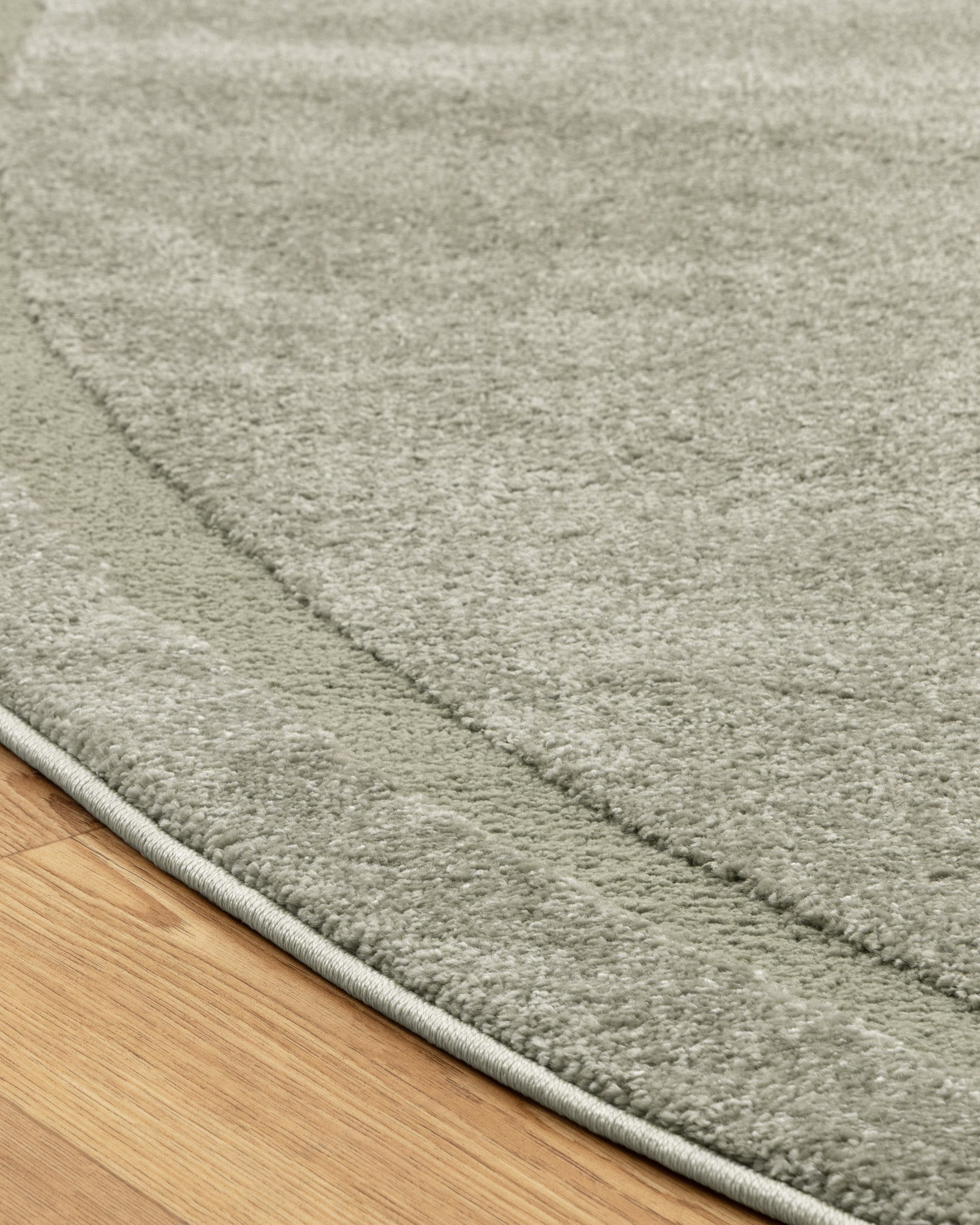 Nessa Green Jellybean Rug (N900) - Green area rug rug from Vogue Rugs Australia