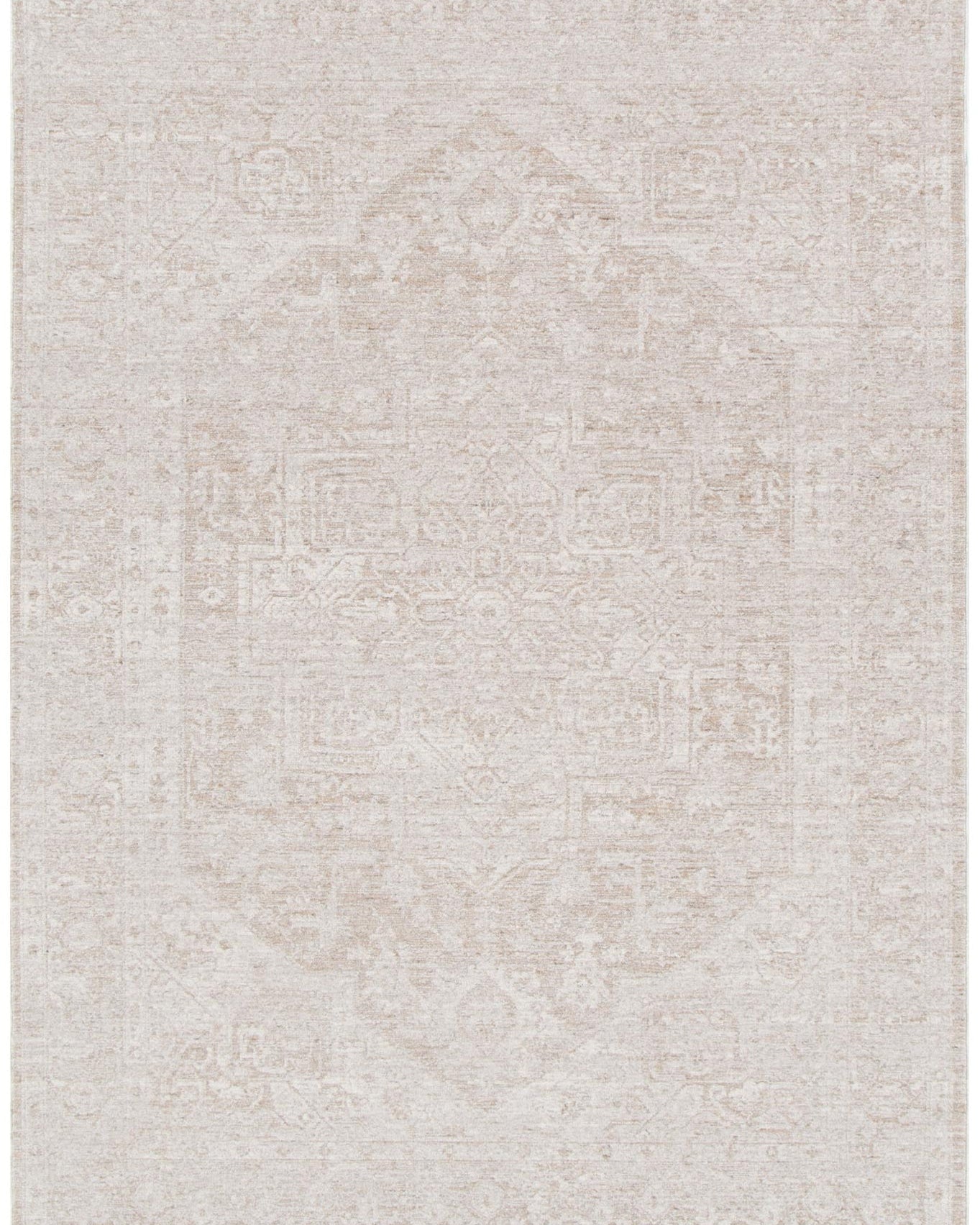 Heritage Distressed Medallion Beige Rug - H102 - Beige area rug rug from Vogue Rugs Australia