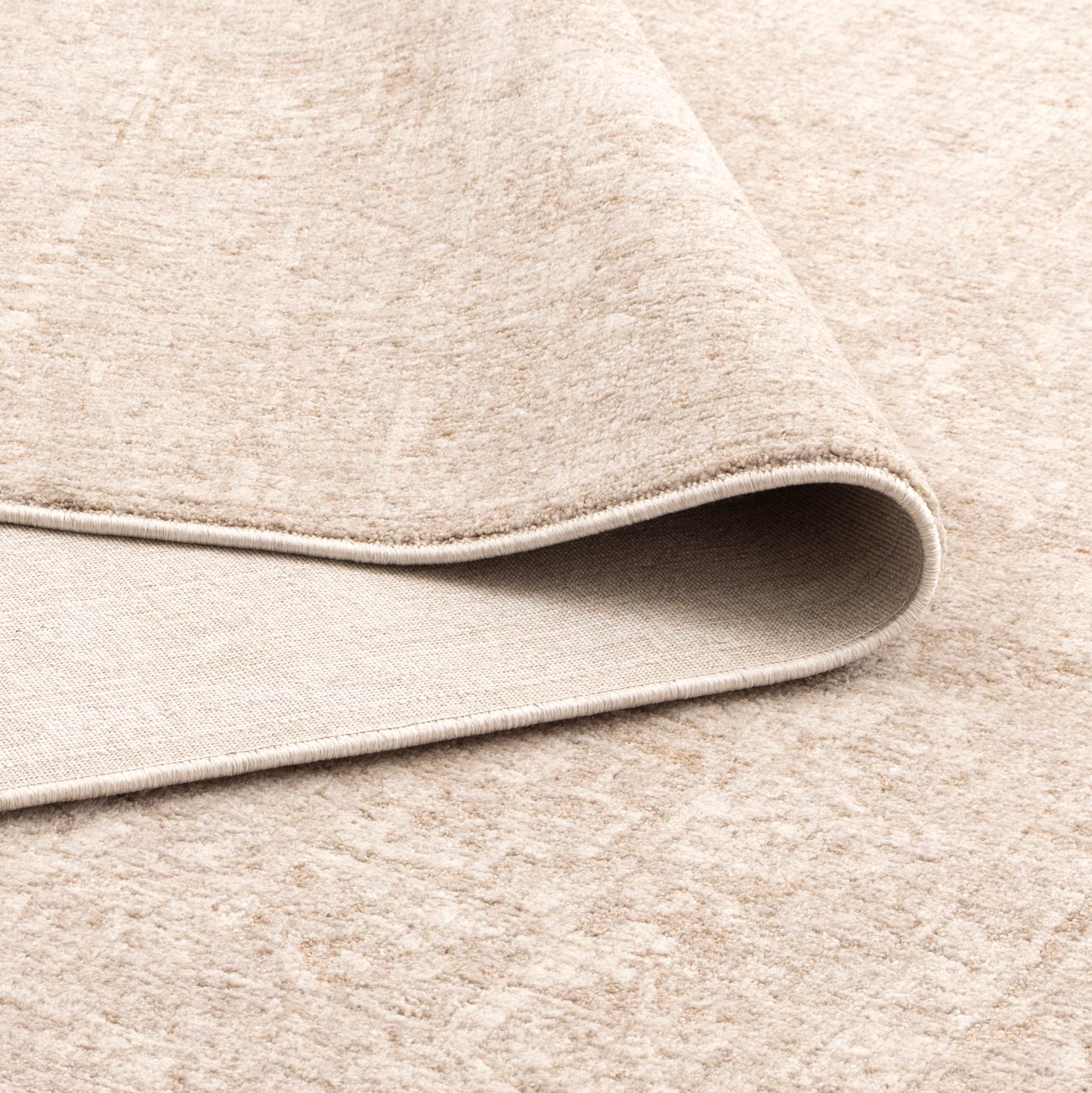 Heritage Distressed Medallion Beige Rug - H102- (Different Tassel).