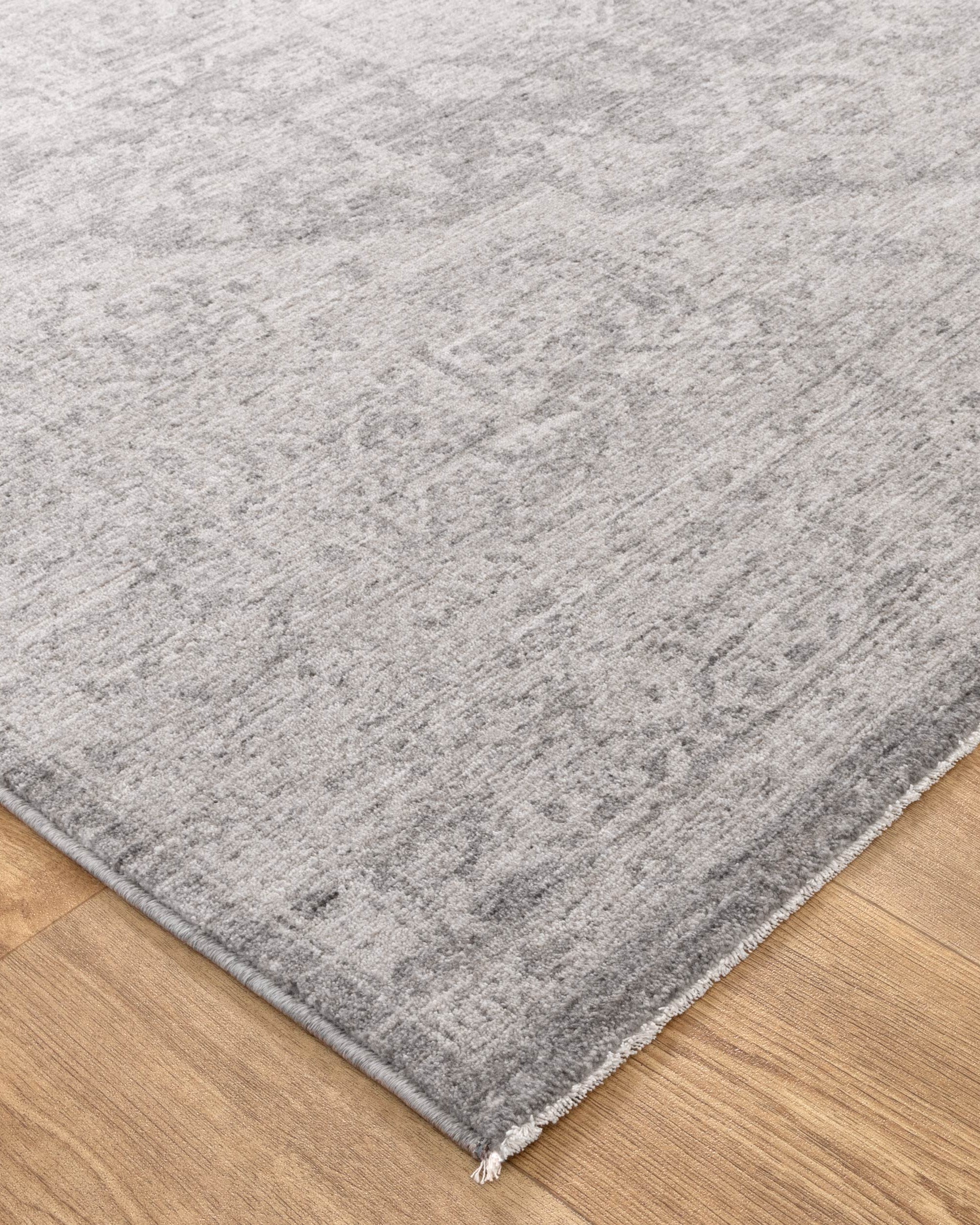 Heritage Distressed Medallion Grey Rug - H103 - Grey area rug rug from Vogue Rugs Australia