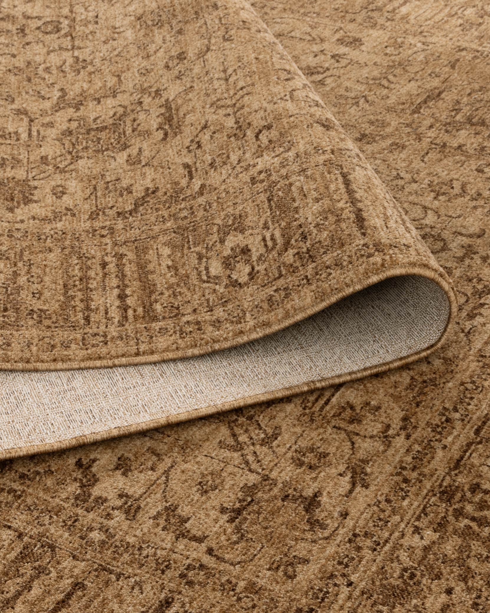 Heritage Distressed Border Mustard Rug - H105 - area rug rug from Vogue Rugs Australia