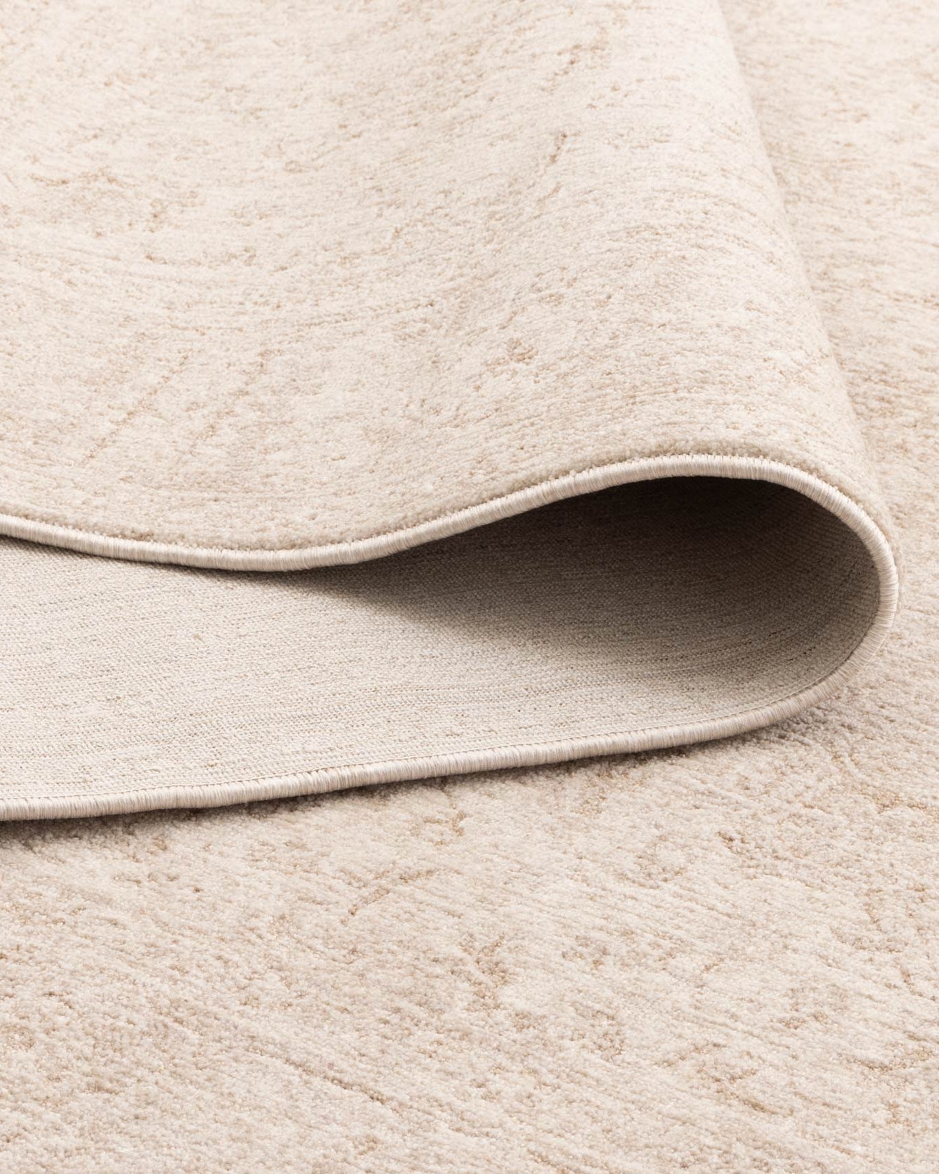 Heritage Distressed Border Beige Rug - H106: (Different Tassel) - Beige area rug rug from Vogue Rugs Australia