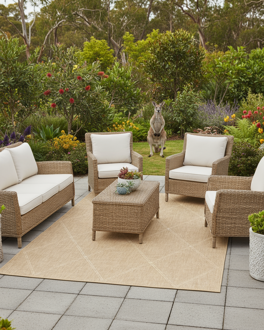 Himalaya Vintage - Beige vintage rug from Vogue Rugs Australia