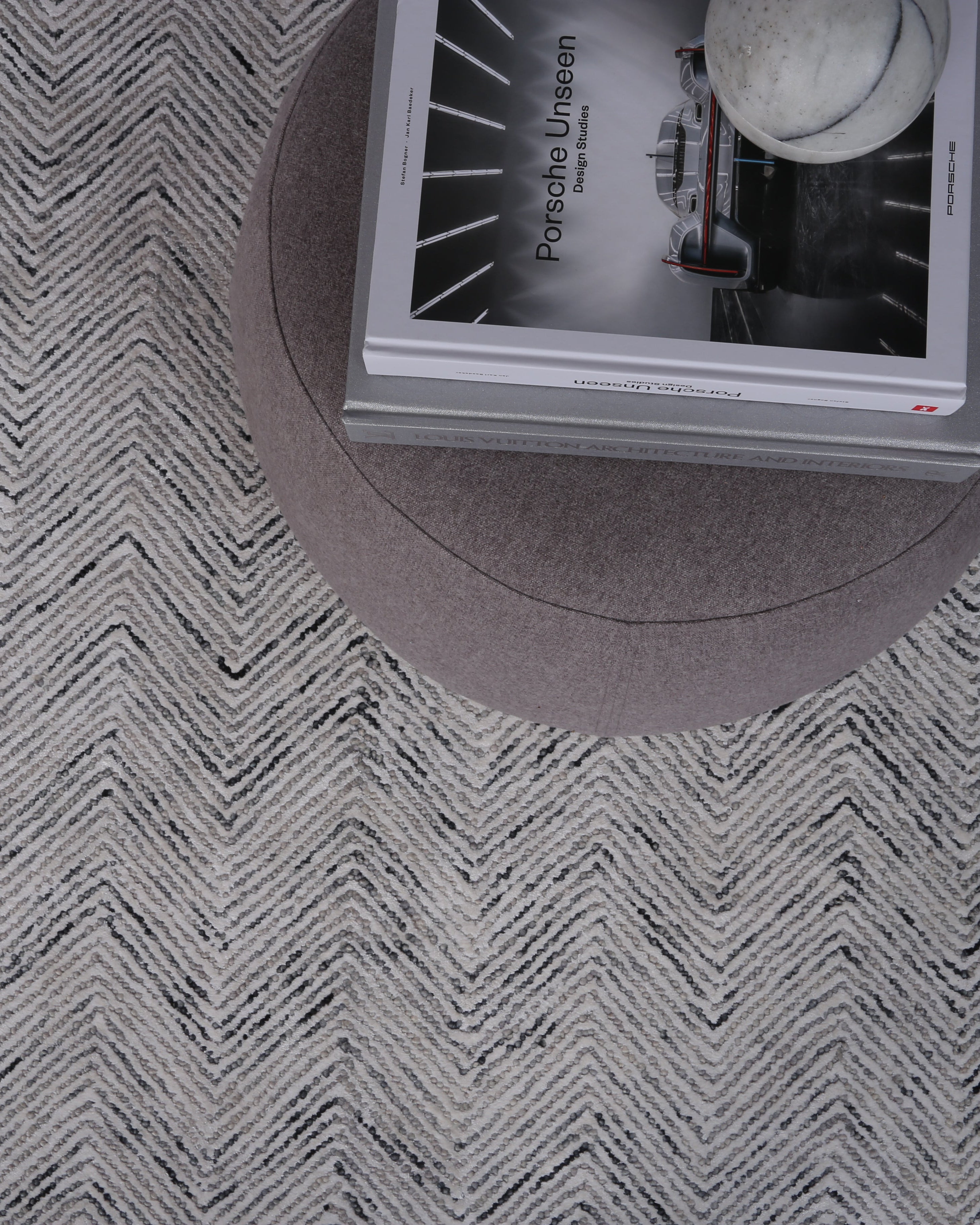 Astrid Herringbone Grey Rug ASTRID02 - Grey astrid rug from Vogue Rugs Australia