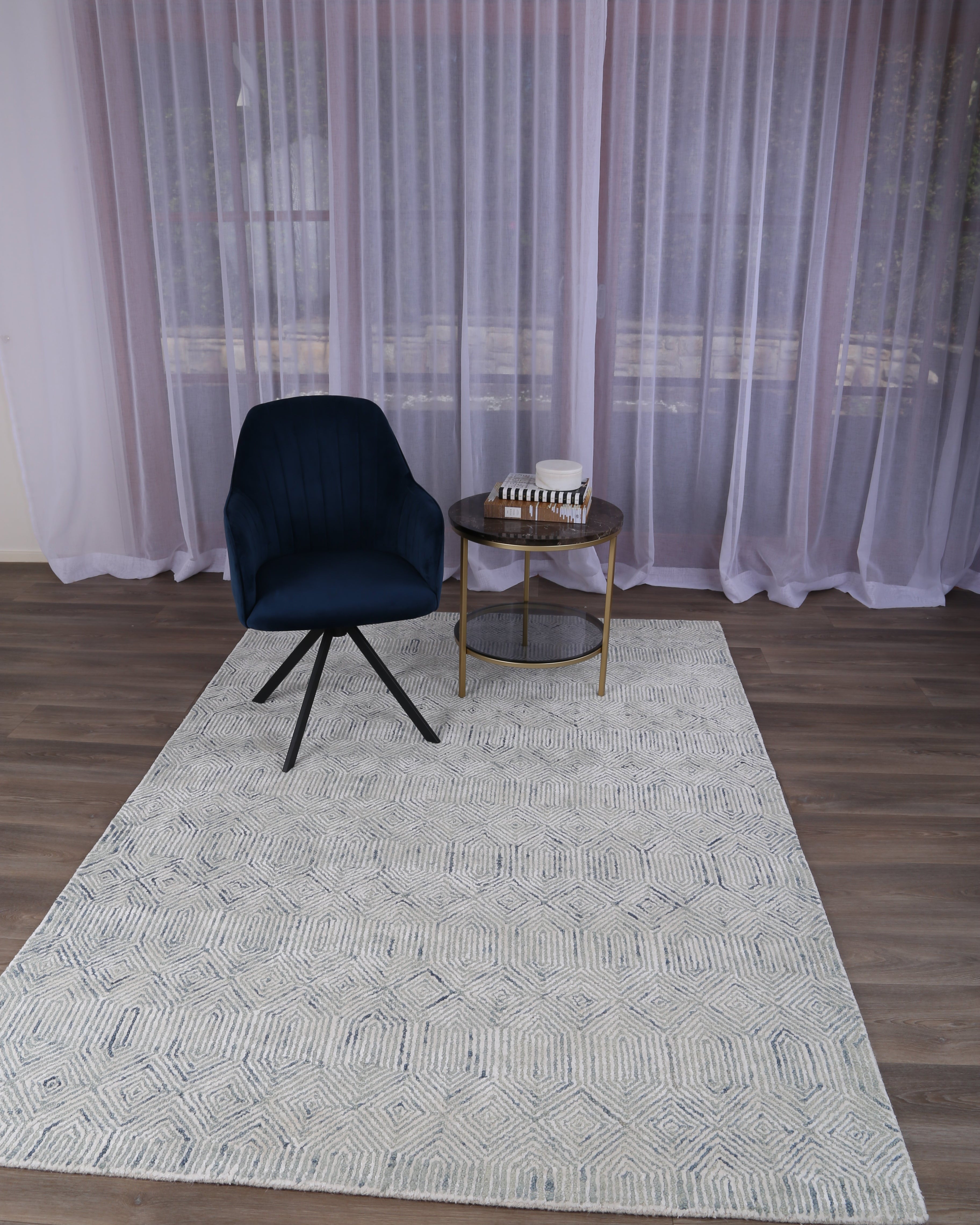 Astrid Crystal Seafoam Rug ASTRID04 - Gray astrid rug from Vogue Rugs Australia