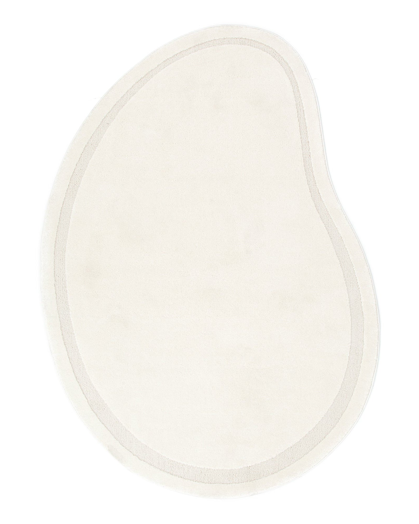 Nessa Ivory Jellybean Rug (N400) - Ivory area rug rug from Vogue Rugs Australia