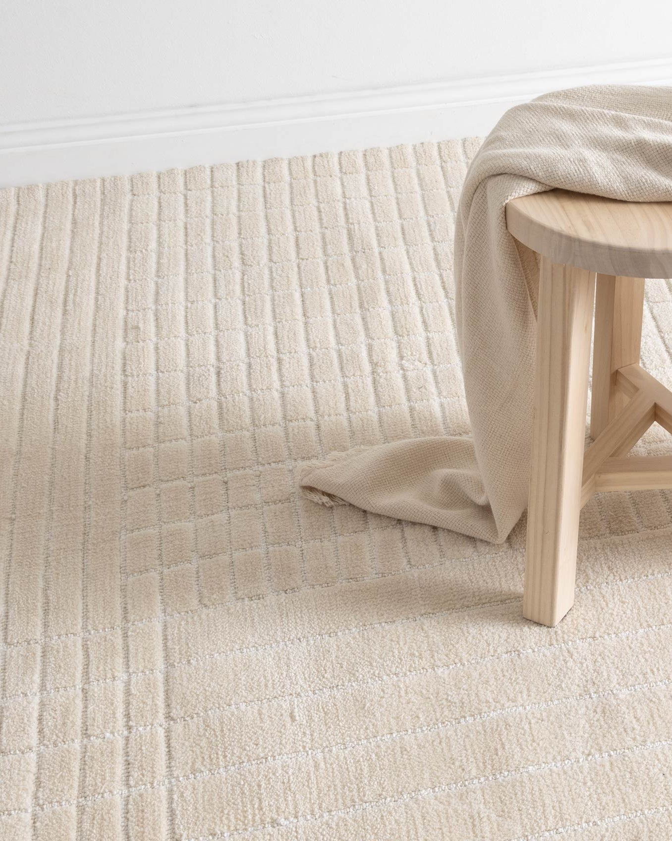 Canyon Ivory Carved Rug - CANYON05 - Ivory area rug rug from Vogue Rugs Australia