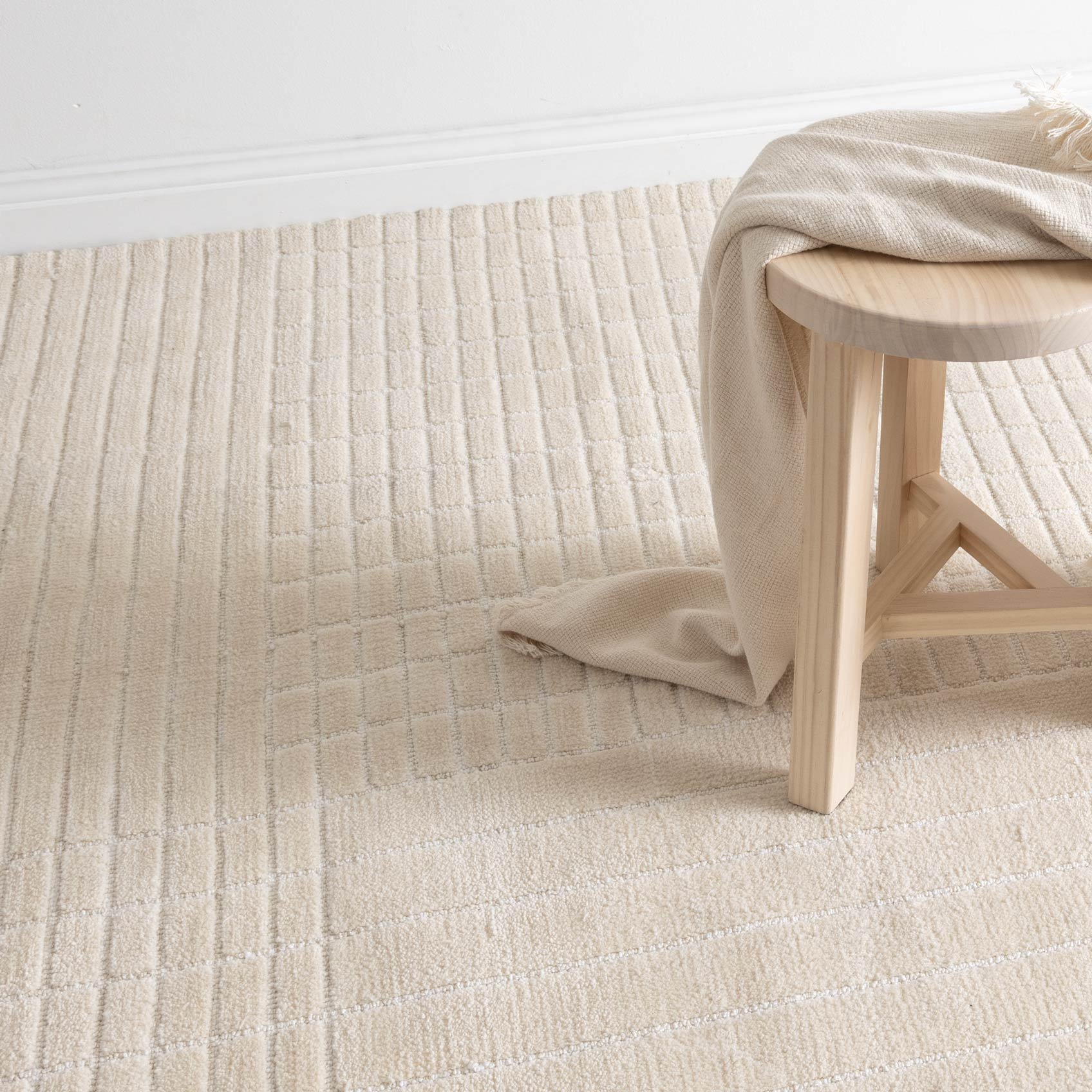Canyon Ivory Carved Rug - CANYON05 - Ivory area rug rug from Vogue Rugs Australia