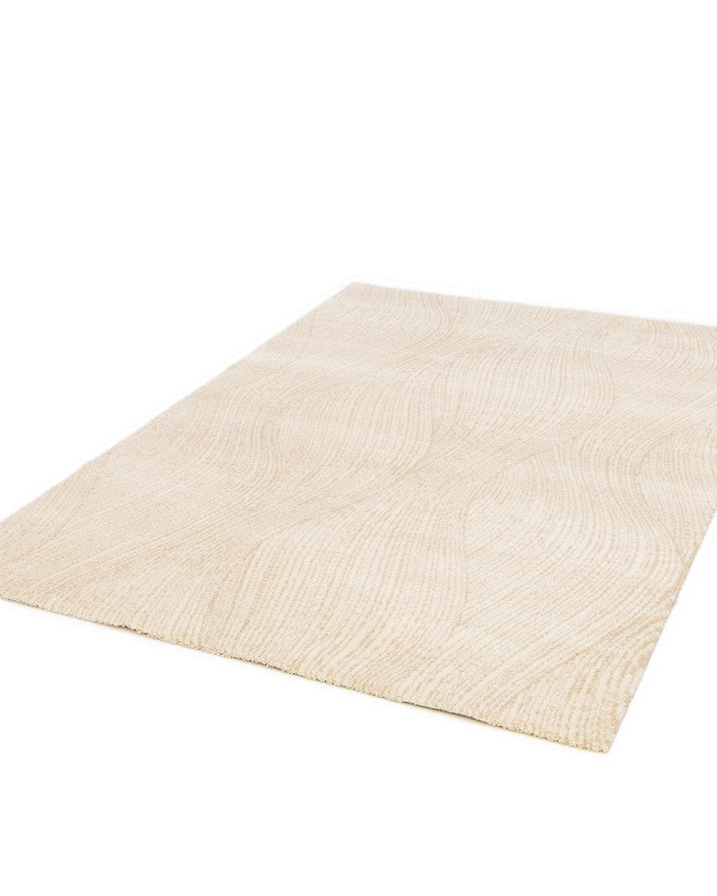Lido Ripple Natural - Beige modern rug from Vogue Rugs Australia