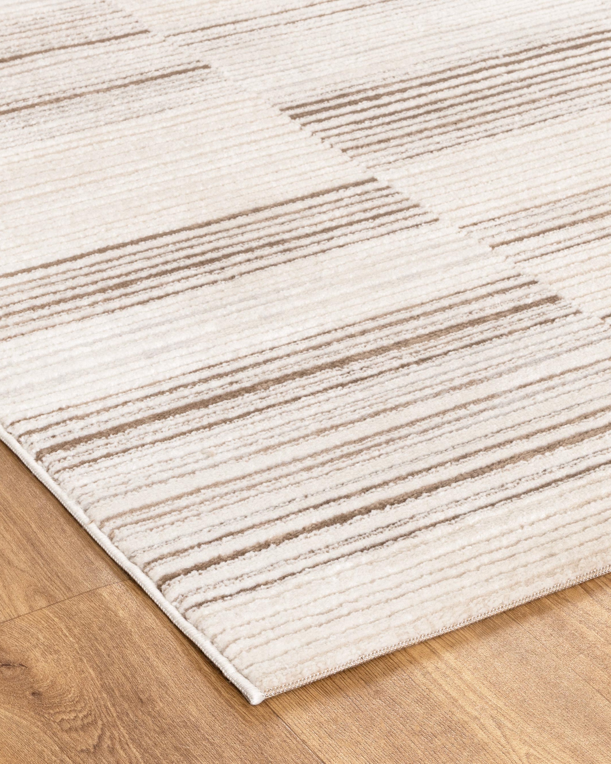 Sierra Lines Beige Brown Rug - Beige area rug rug from Vogue Rugs Australia