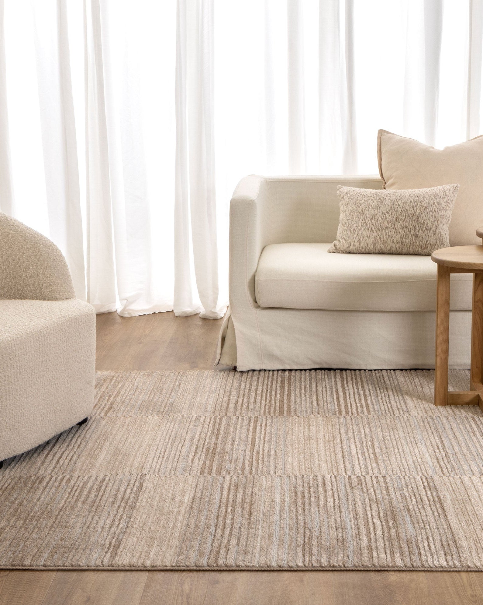 Sierra Lines Brown Grey Rug - Brown area rug rug from Vogue Rugs Australia