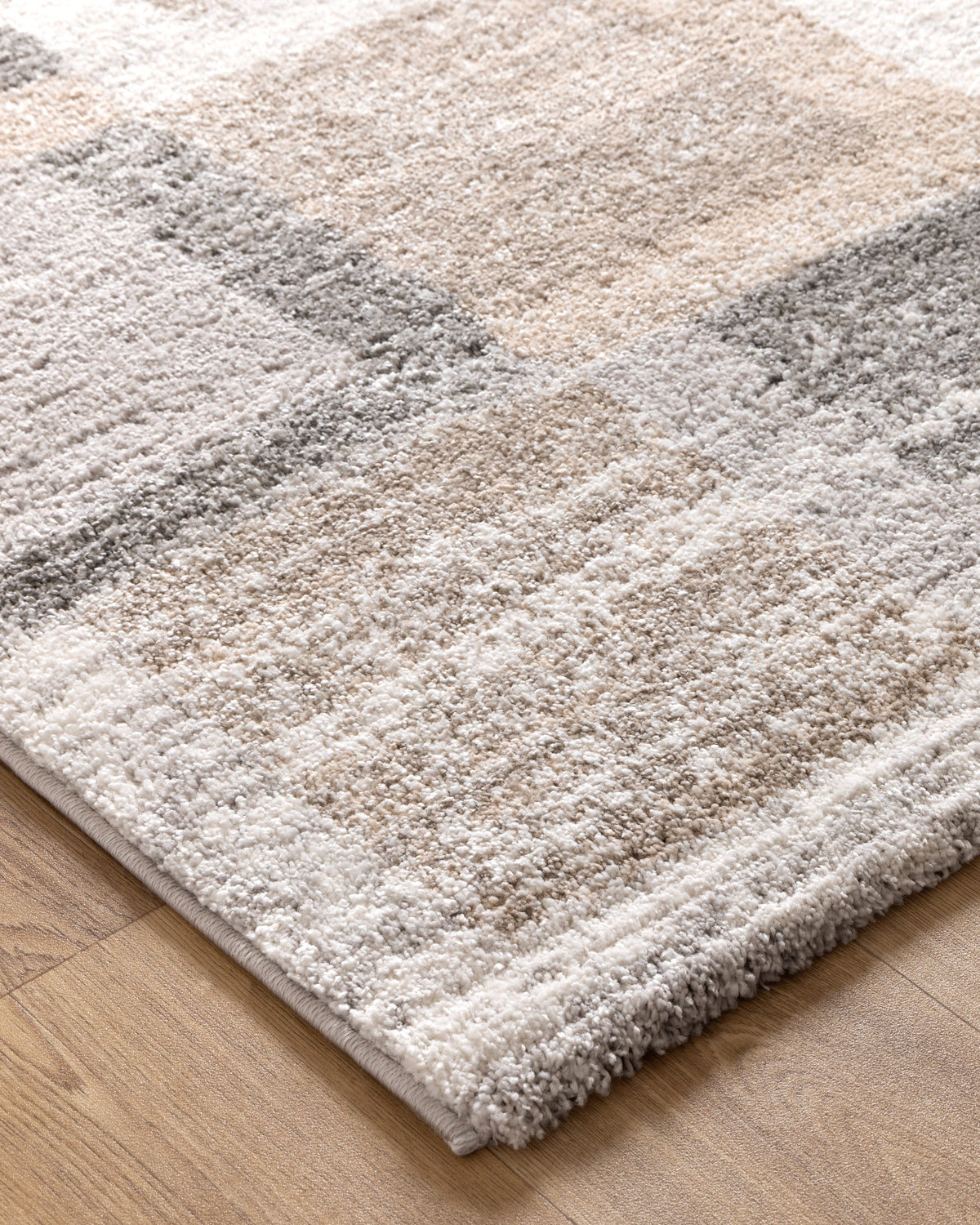 Nola Squares Neutral Rug - N001 - area rug rug from Vogue Rugs Australia