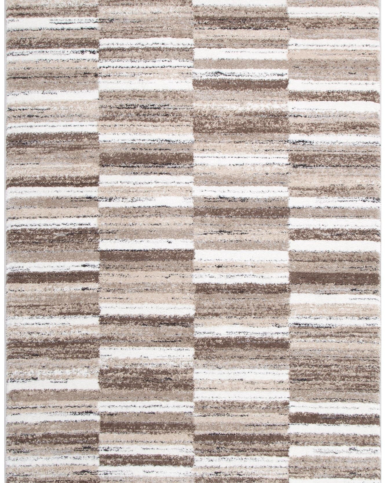 Nola Shapes Beige Brown Rug - N002 - Beige area rug rug from Vogue Rugs Australia