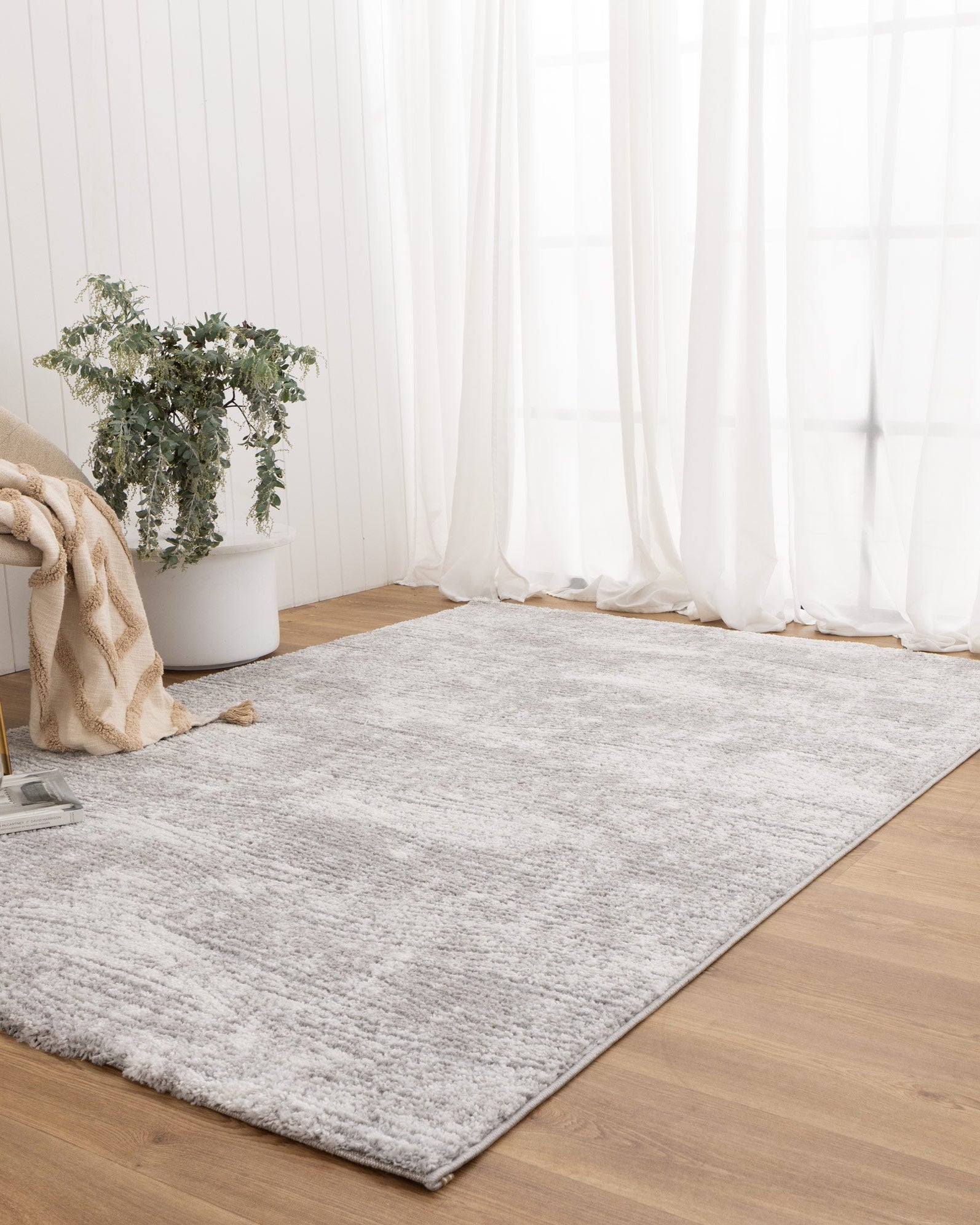 Nola Carved Grey Rug - N003 - Grey area rug rug from Vogue Rugs Australia