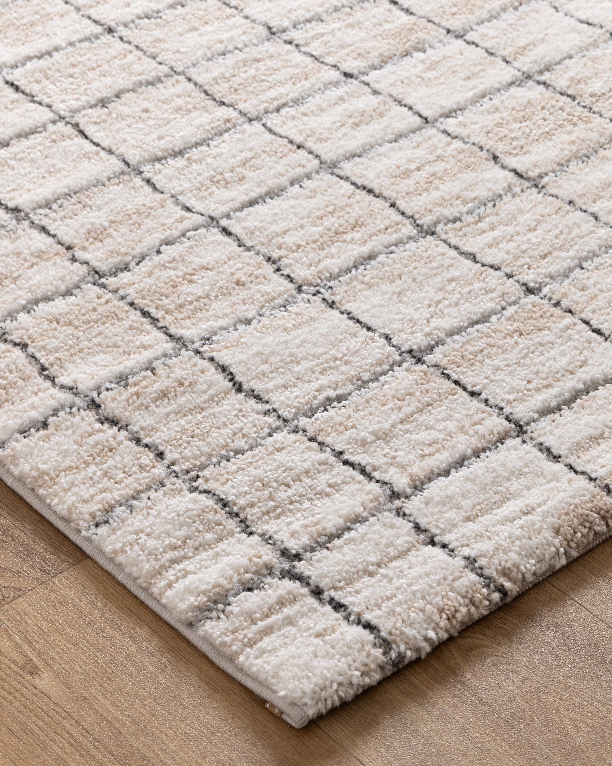 Nola Clean Lines Neutral Rug - N004 - area rug rug from Vogue Rugs Australia
