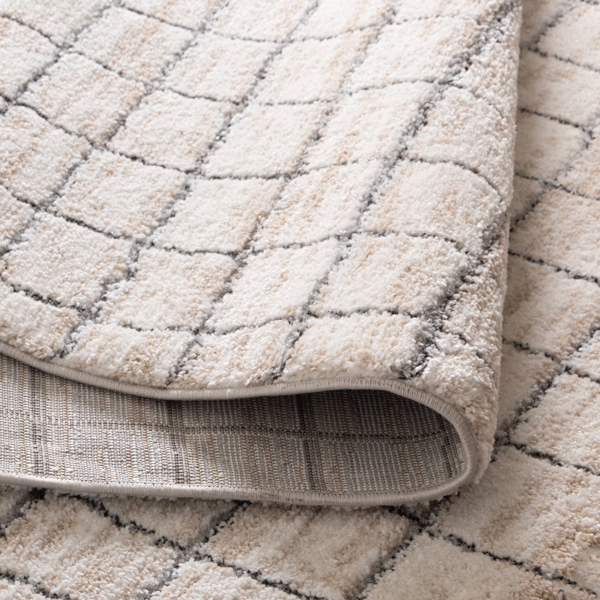 Nola Clean Lines Neutral Rug - N004.