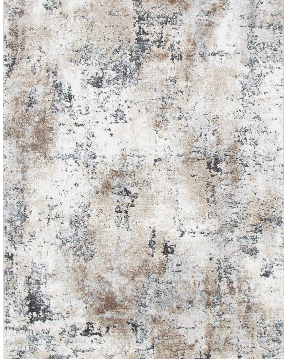 Nola Abstract Grey Beige Rug - N006 - Beige modern abstract rug from Vogue Rugs Australia