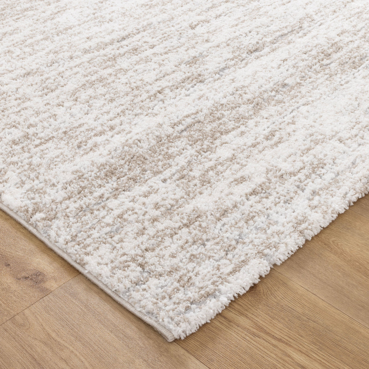 Nola Canvas Abstract Beige Rug - N009 - Beige modern abstract rug from Vogue Rugs Australia