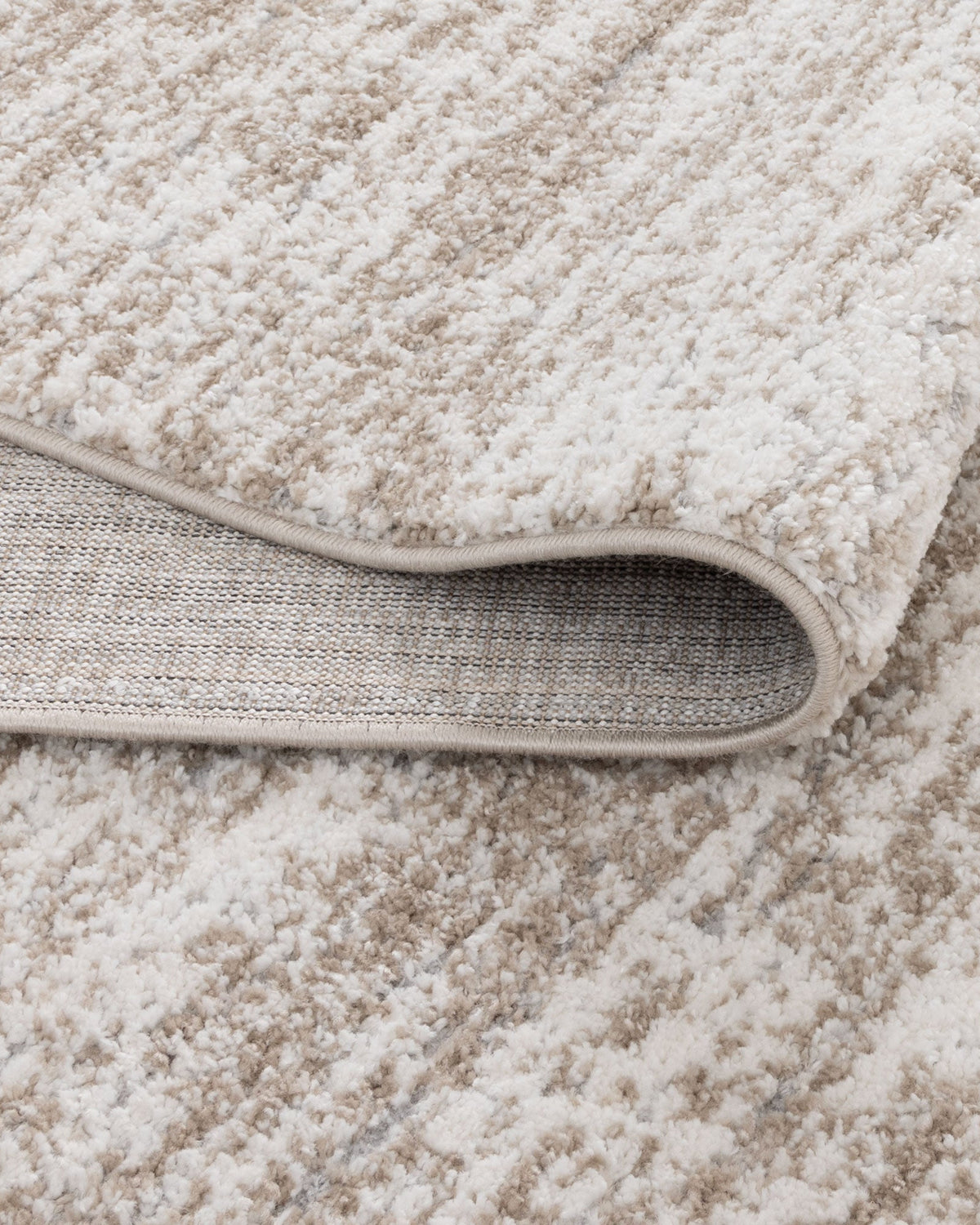 Nola Canvas Abstract Beige Rug - N009 - Beige modern abstract rug from Vogue Rugs Australia