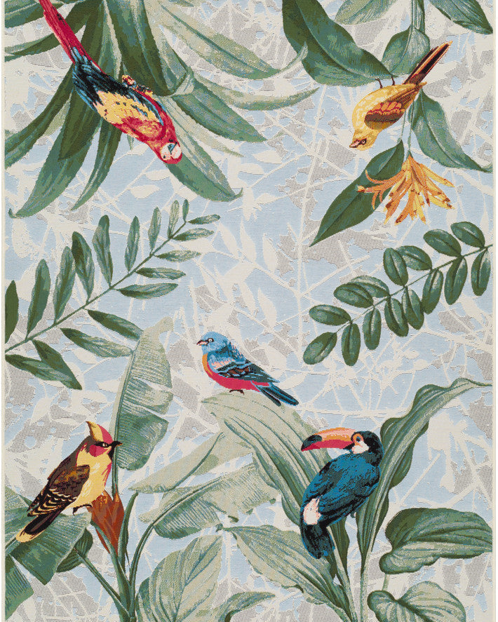 Paradise Birds - Multi Colour indoor/outdoor rug from Vogue Rugs Australia