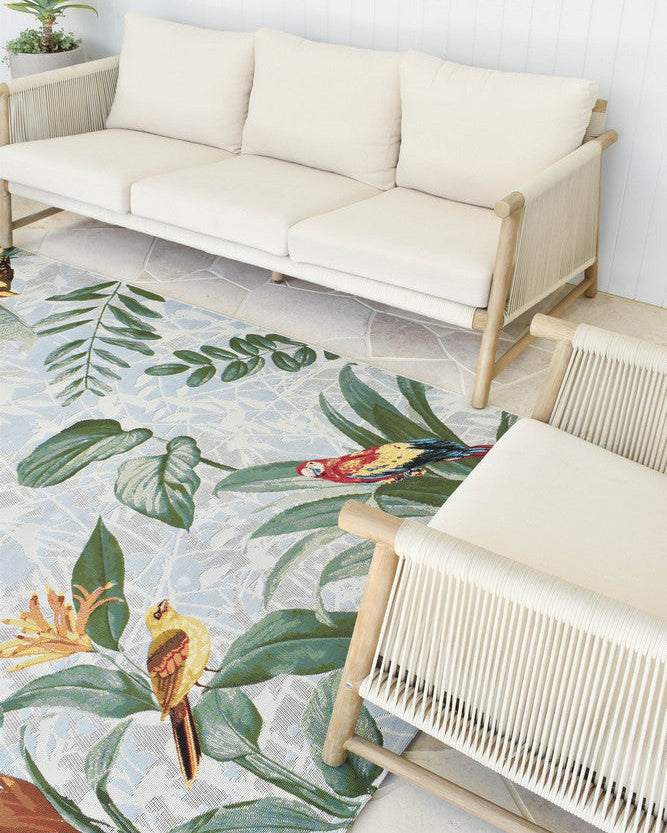 Paradise Birds - Multi Colour indoor/outdoor rug from Vogue Rugs Australia
