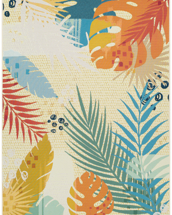 Paradise Sunset - Multi Colour indoor/outdoor rug from Vogue Rugs Australia