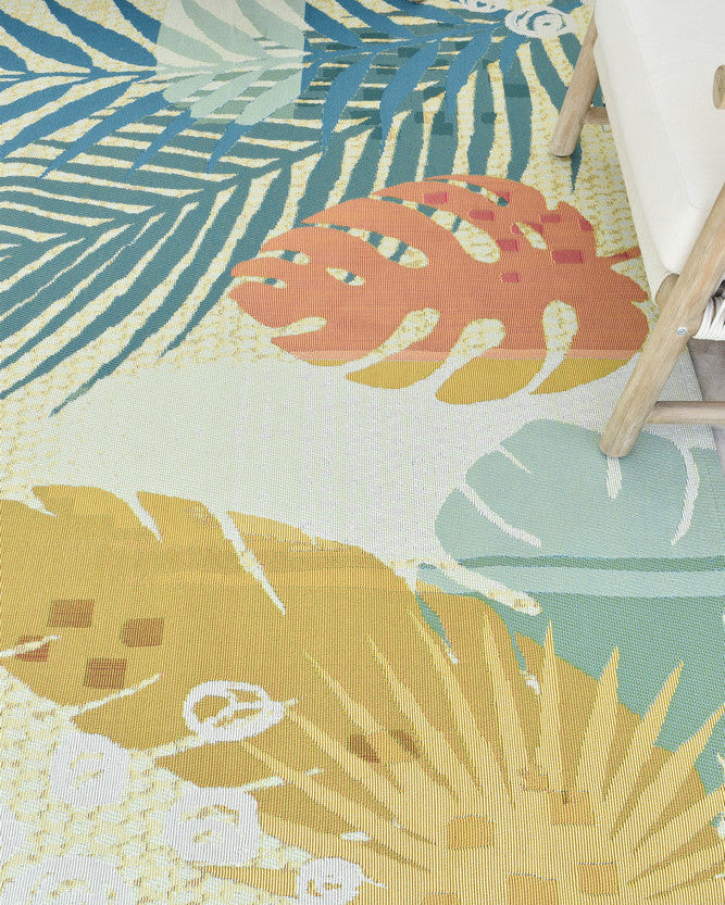 Paradise Sunset - Multi Colour indoor/outdoor rug from Vogue Rugs Australia