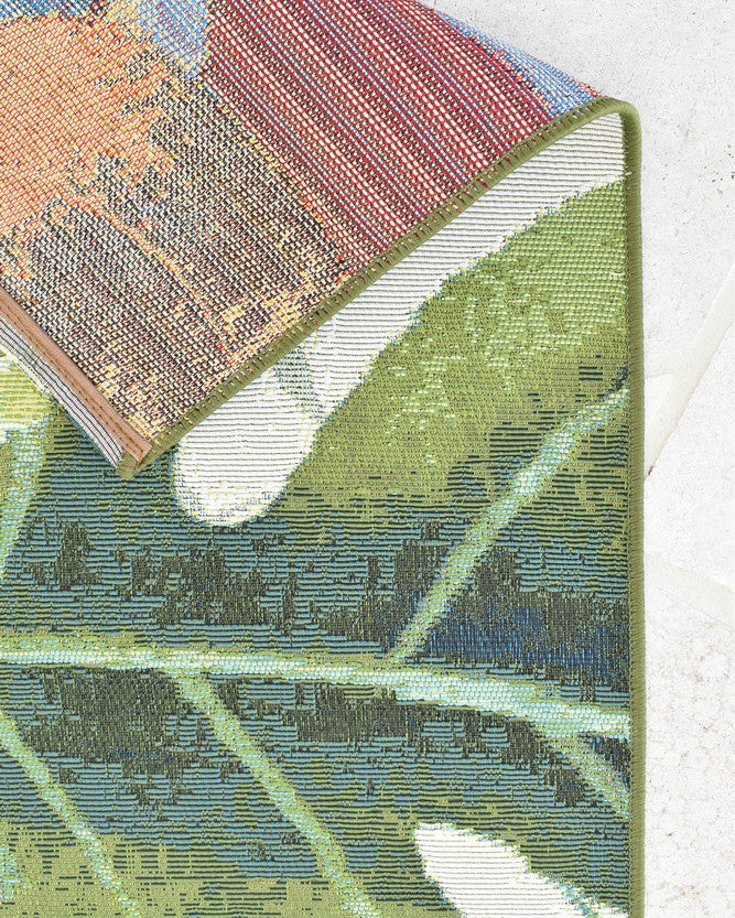 Paradise Tropics - Cream indoor/outdoor rug from Vogue Rugs Australia